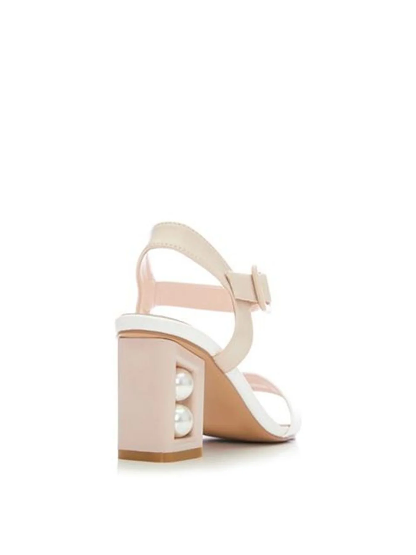 Sandy Pearl Heeled Sandals - Image 3