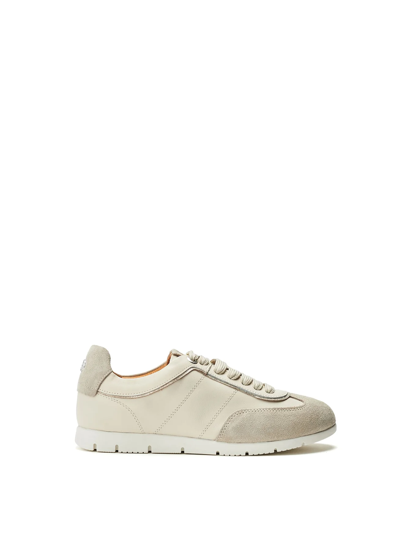 Avrel Leather Trainers White
