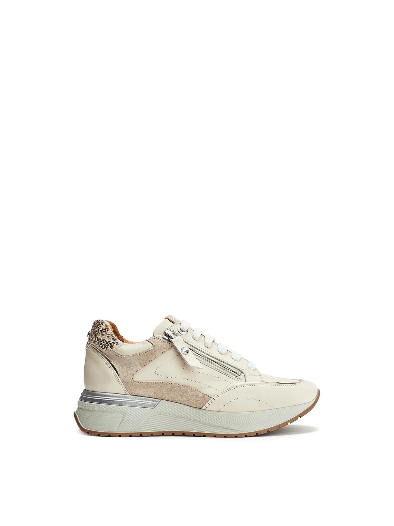 Beeli Chunky Trainers Cream