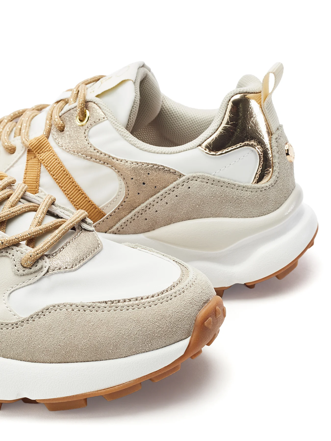 Blainey Lace Up Trainers White - Image 4