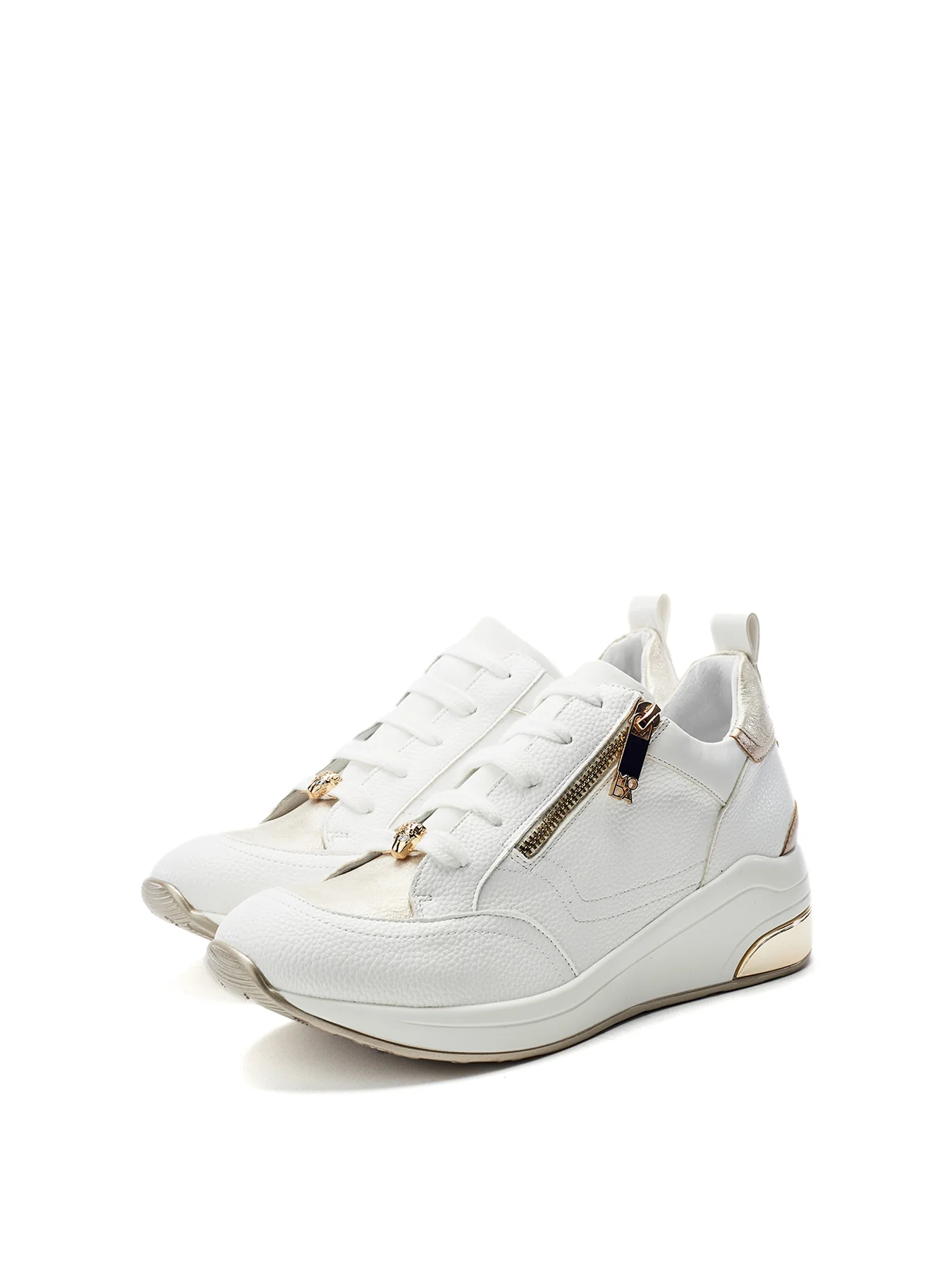 Corali Lace Up Trainers White - Image 2