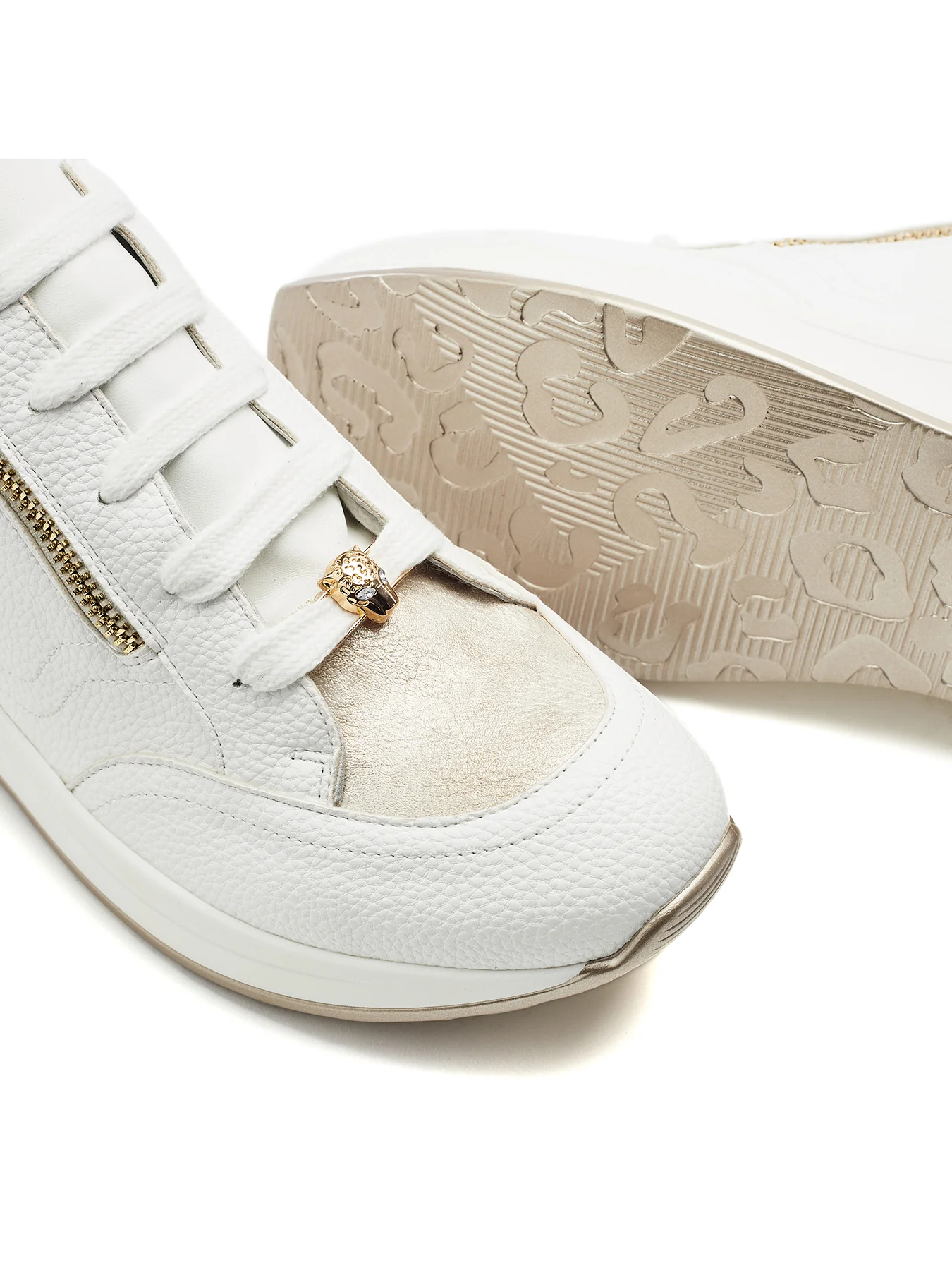 Corali Lace Up Trainers White - Image 4