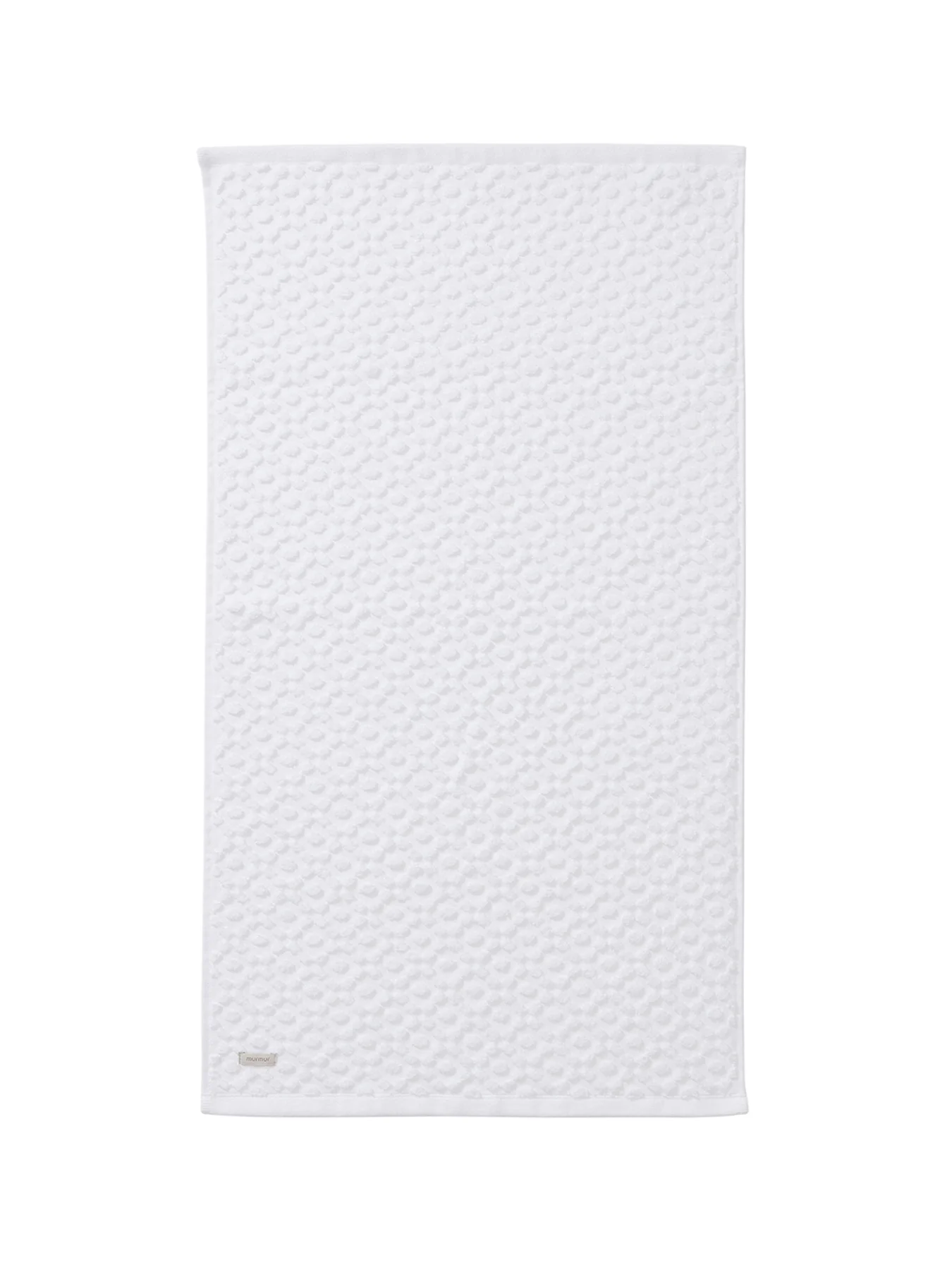 White Fae Sculpted Hand Towel