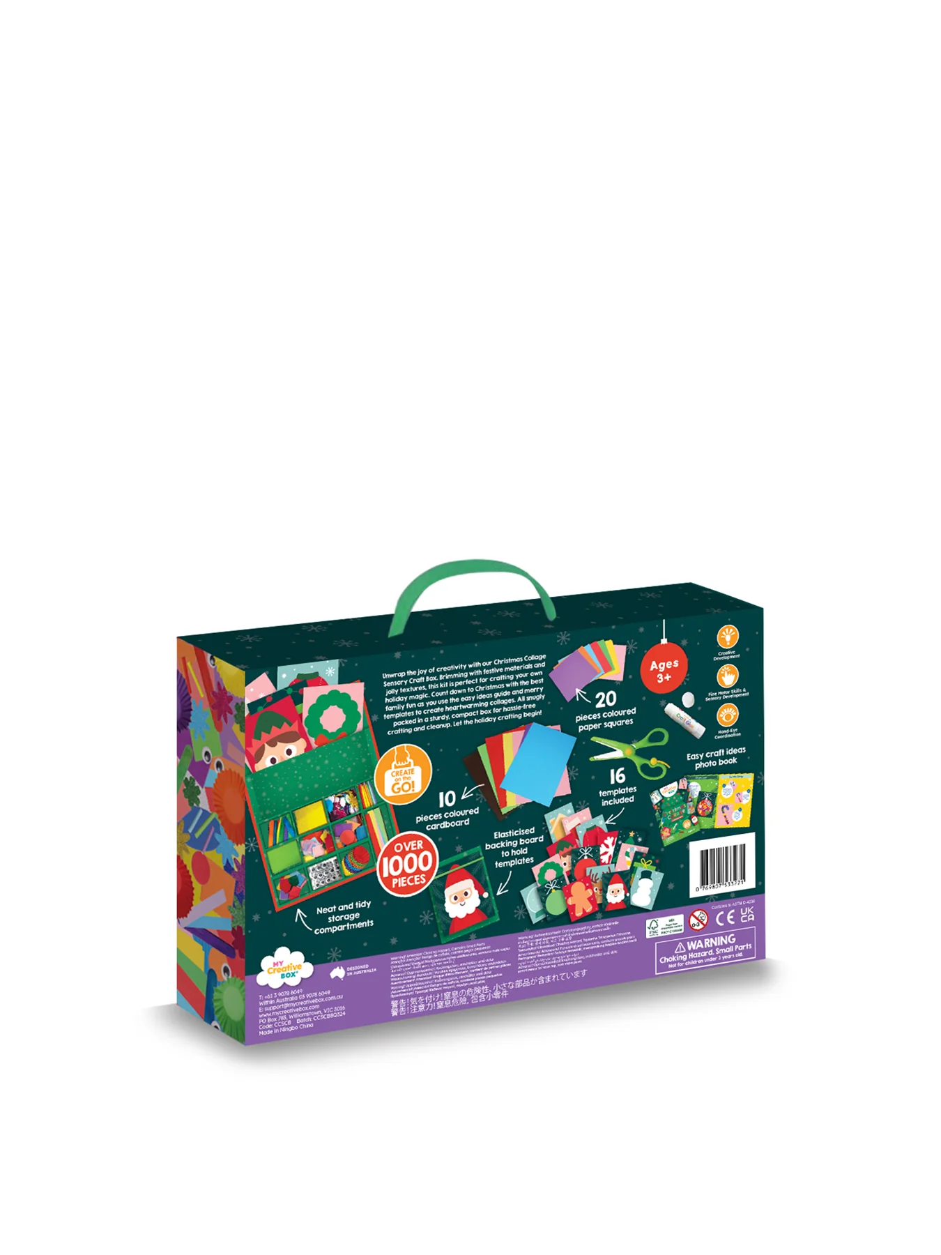 Collage Sensory Craft Box Christmas - Image 3