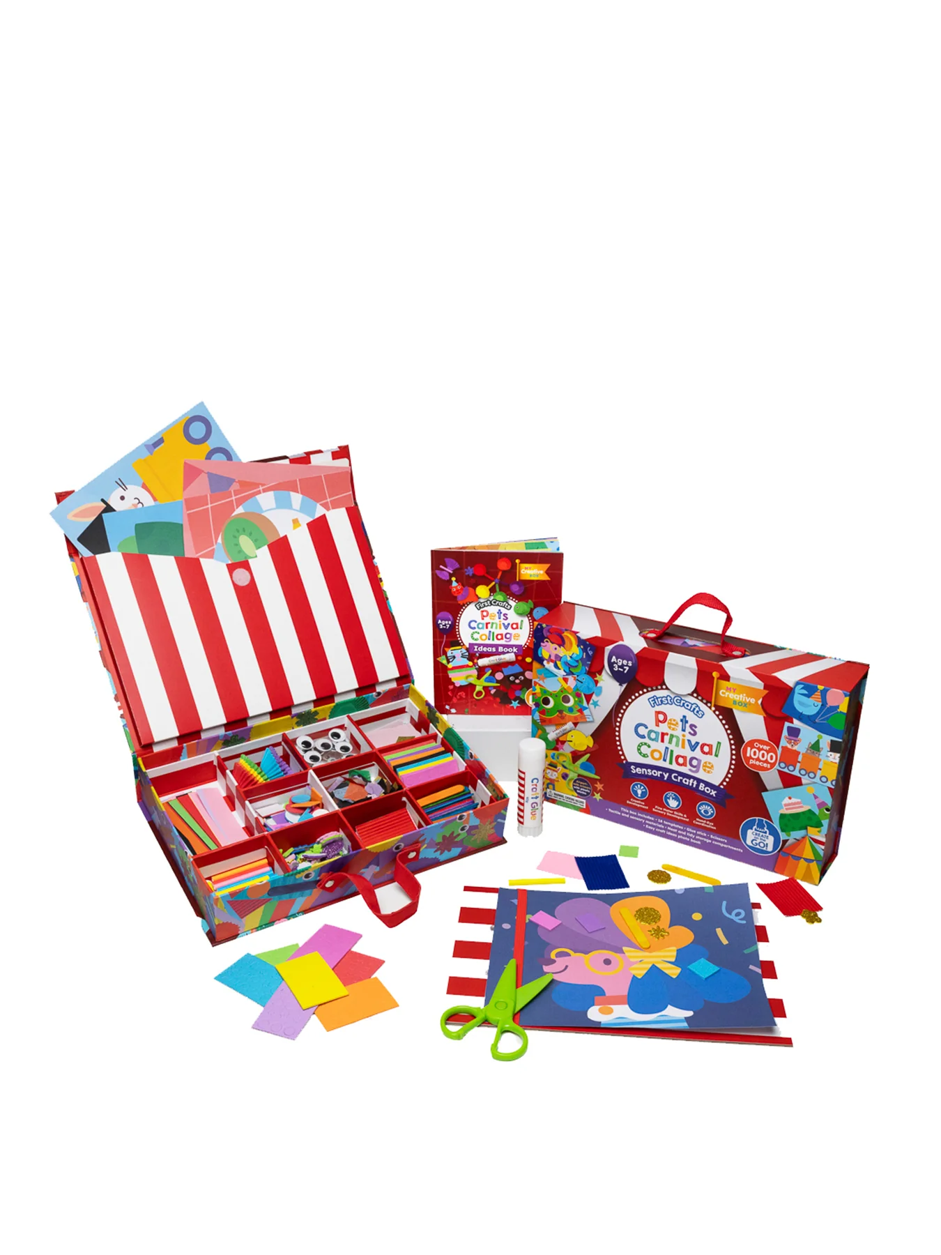 Collage Sensory Craft Box Pets Carnival - Image 3
