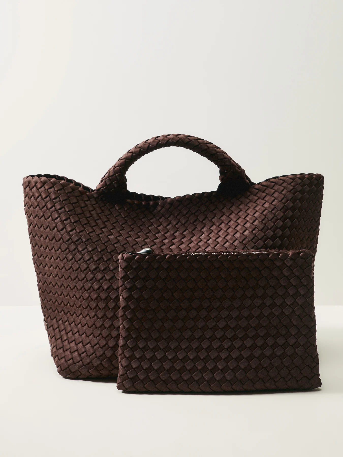 St Barths Medium Tote Chocolate - Image 5
