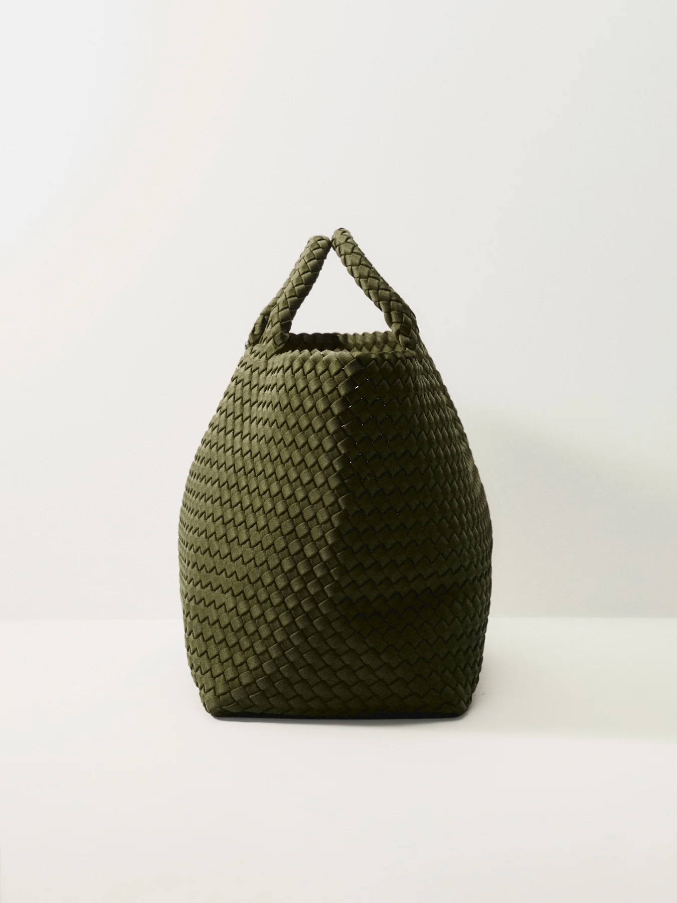 St Barths Medium Tote Olive - Image 4