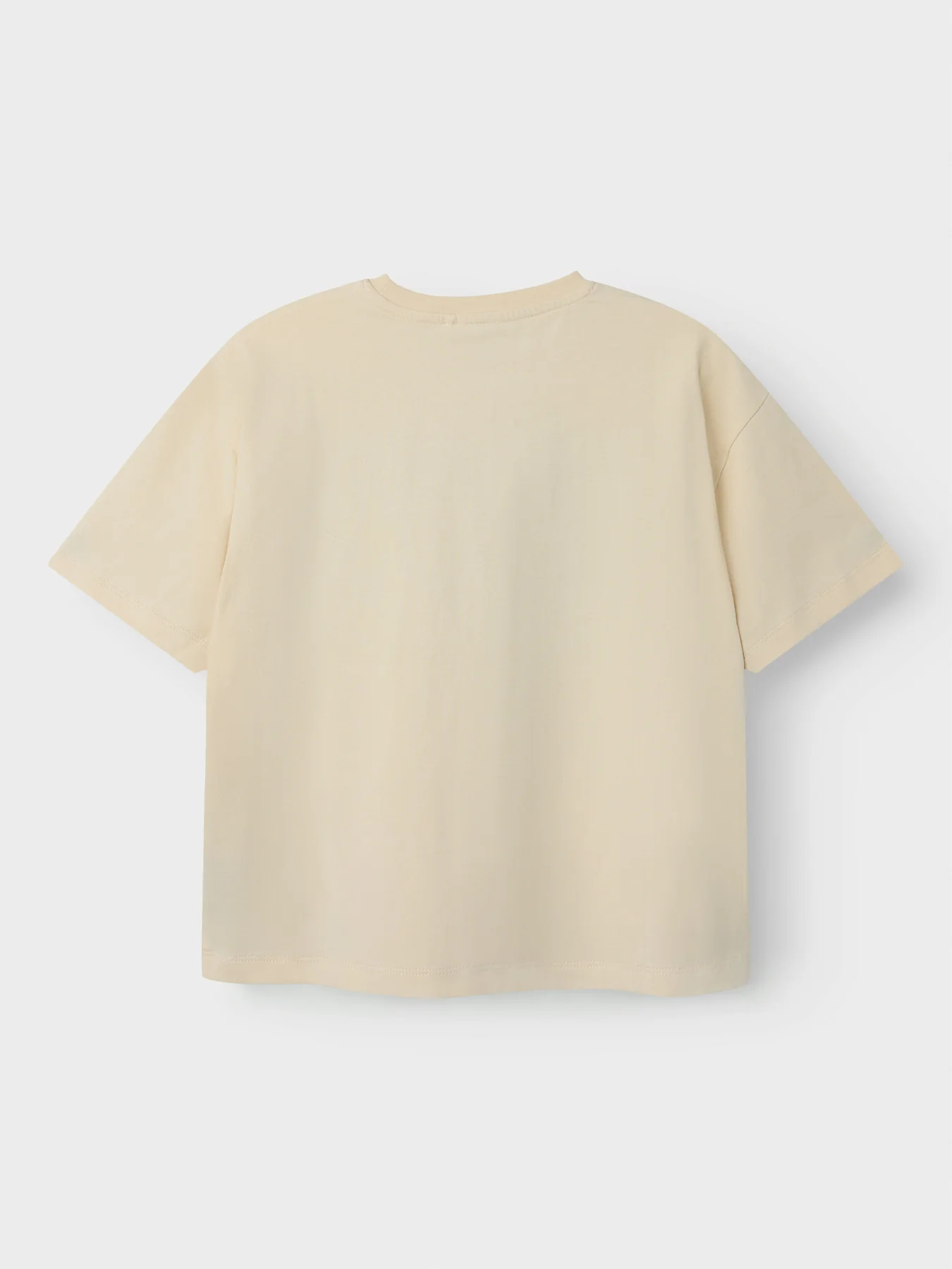 Kids’ Graphic Logo Relaxed Fit T-Shirt Cream - Image 2