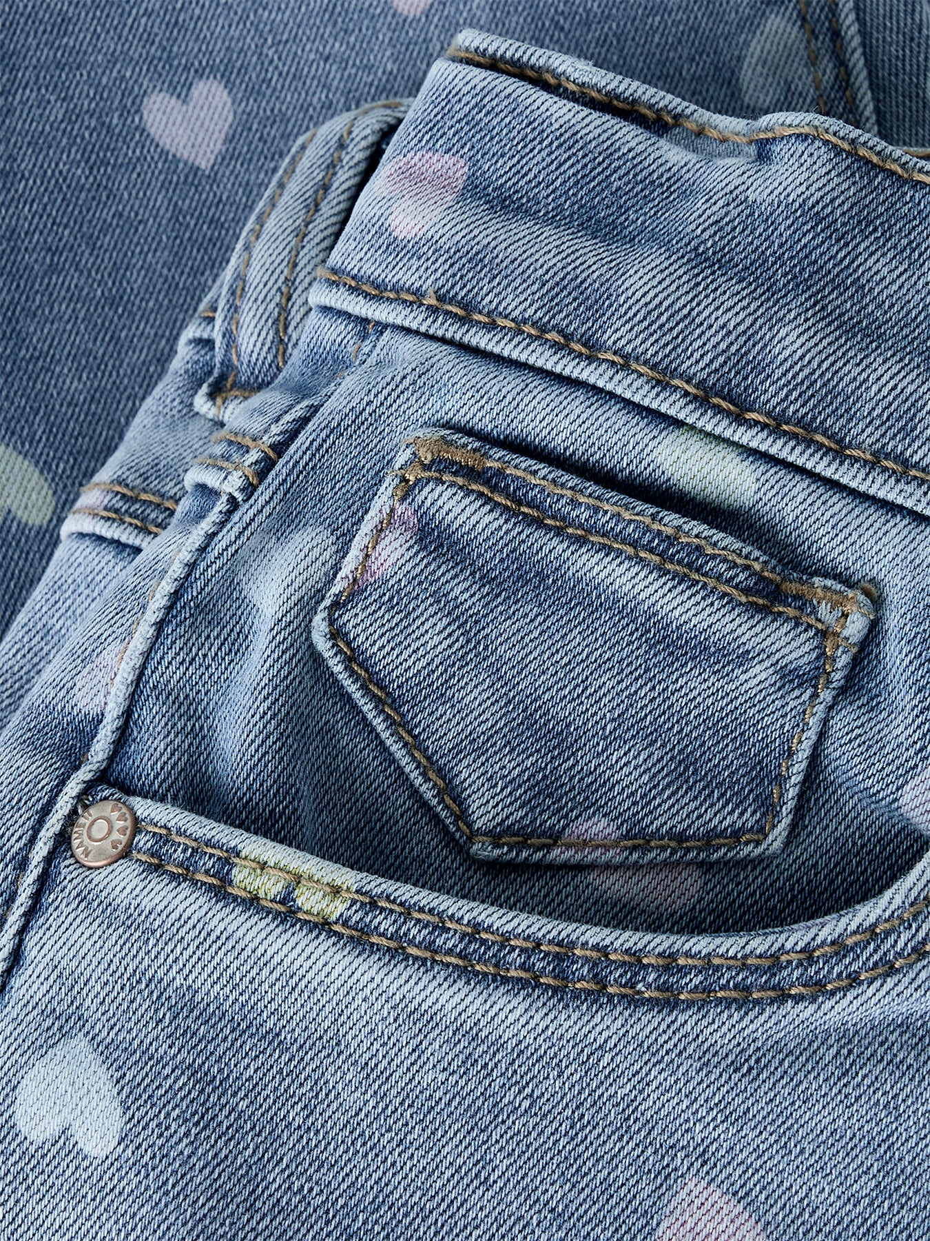 Kids' Bella Mom Fit Jeans Blue - Image 3