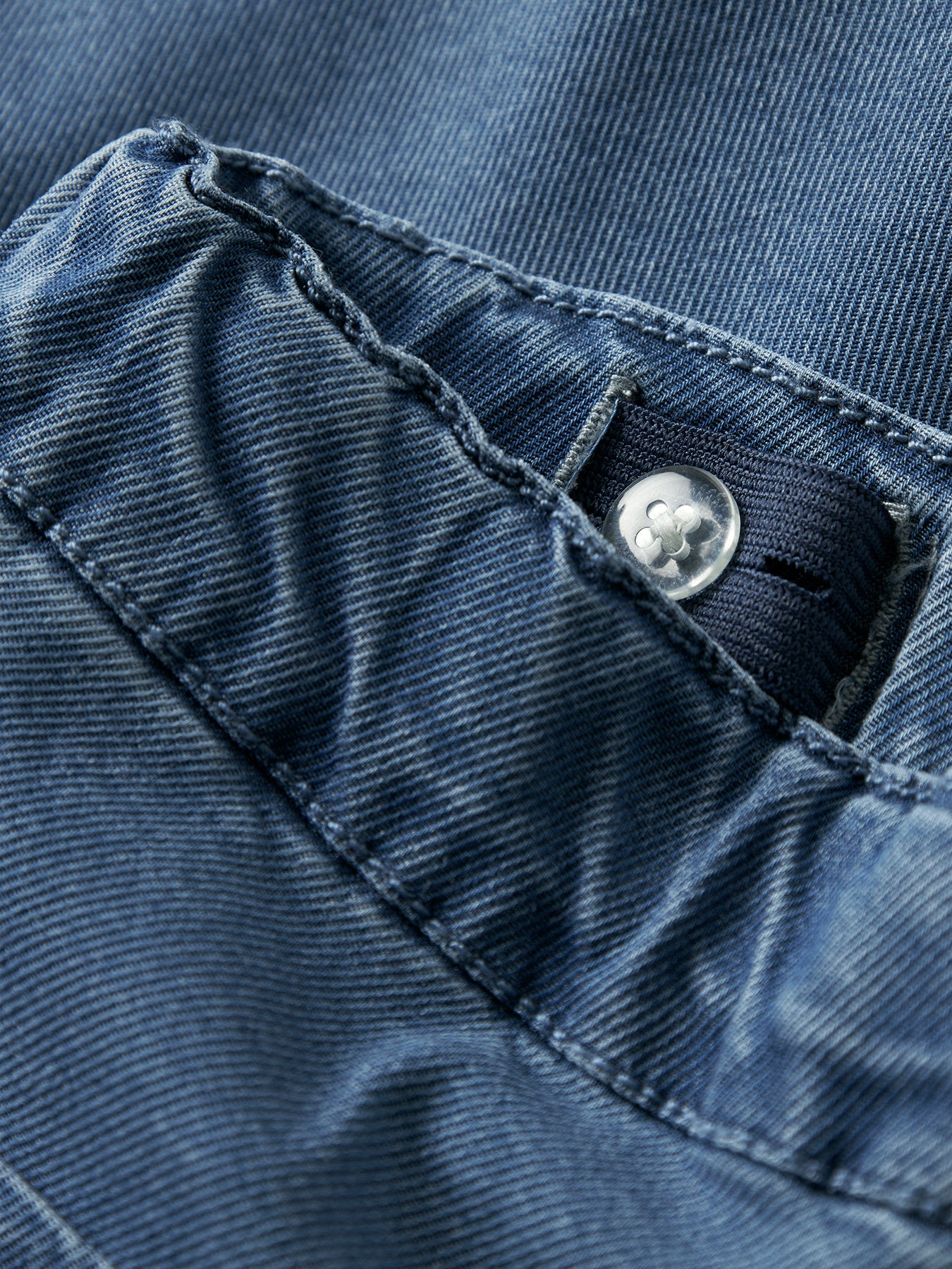 Kids’ Bella Wide Pull-On Jeans Blue - Image 2