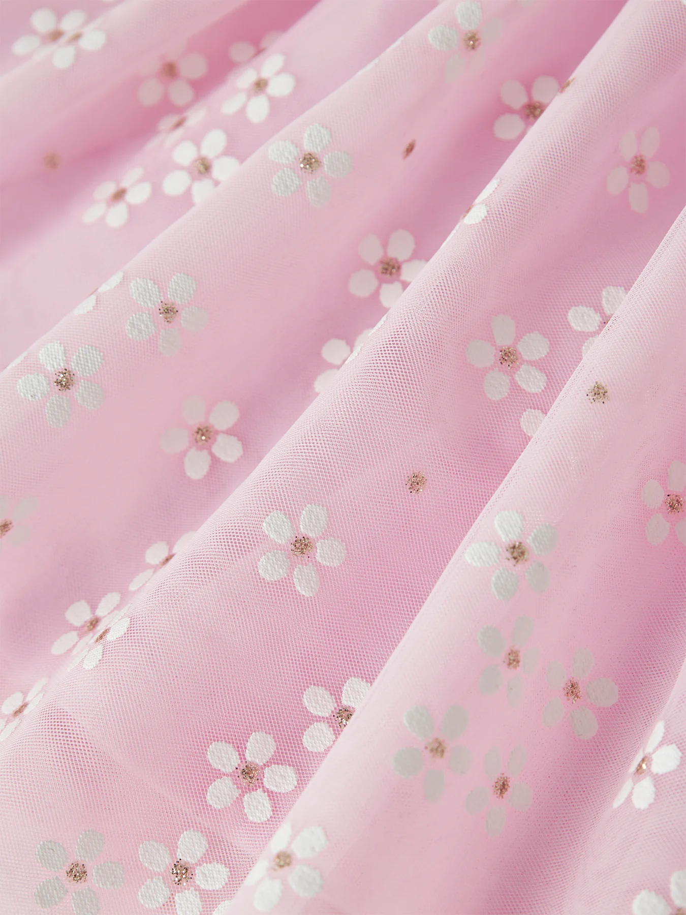 Kids’ Floral Skirt Pink - Image 3