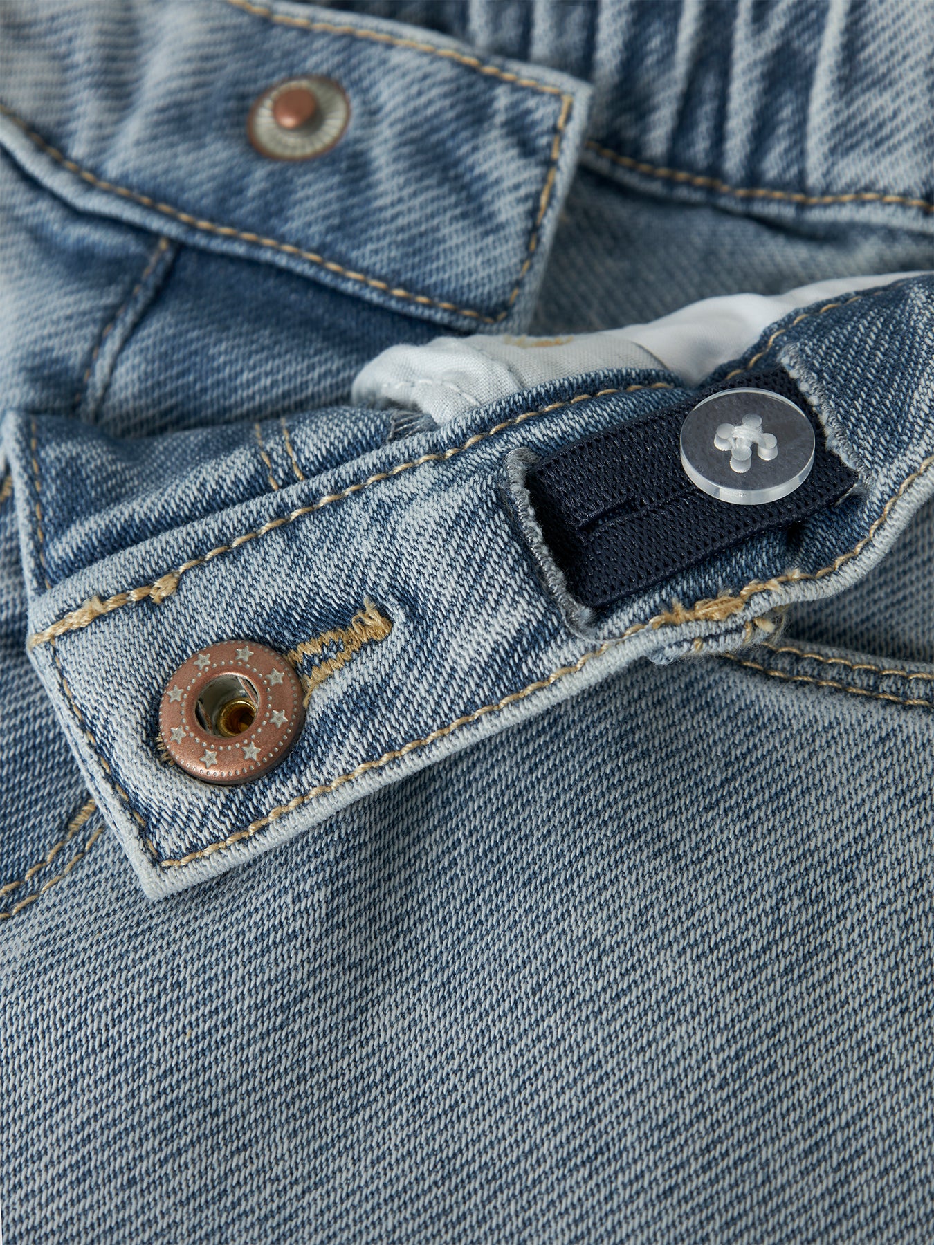 Kids’ Denim Shorts Blue - Image 3