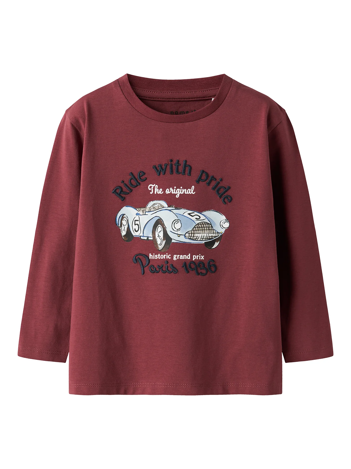 Boys’ Rubin Long-Sleeve Top Navy - Image 2