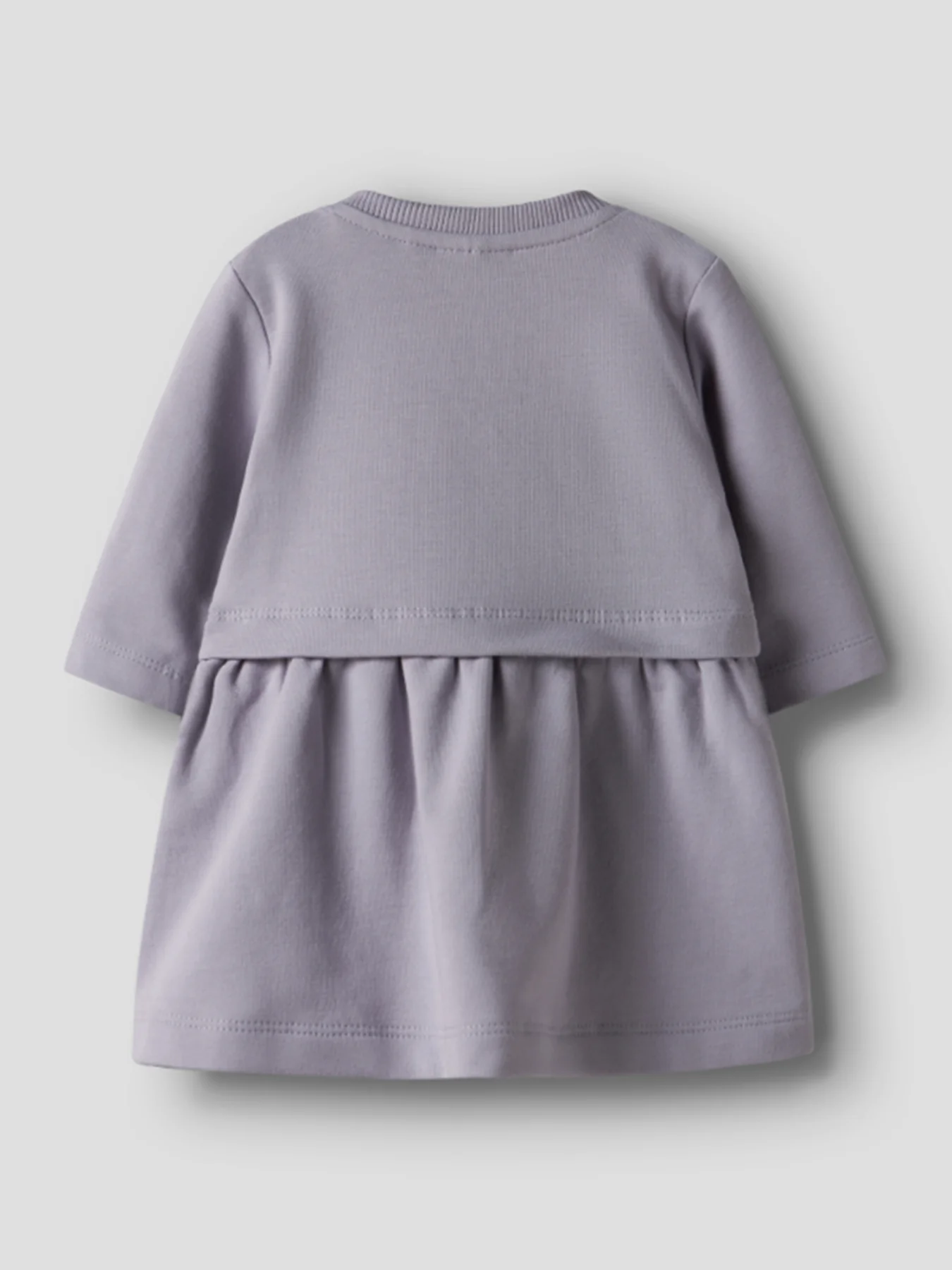 Baby Cathy Sweat Dress Purple - Image 3