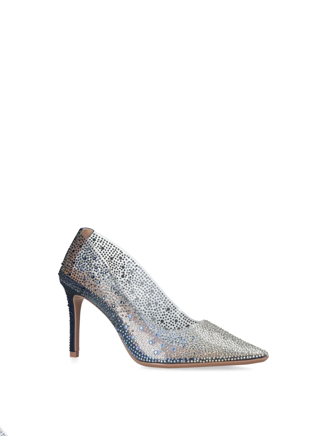 Lovebird Vinyl Heels Navy - Image 4