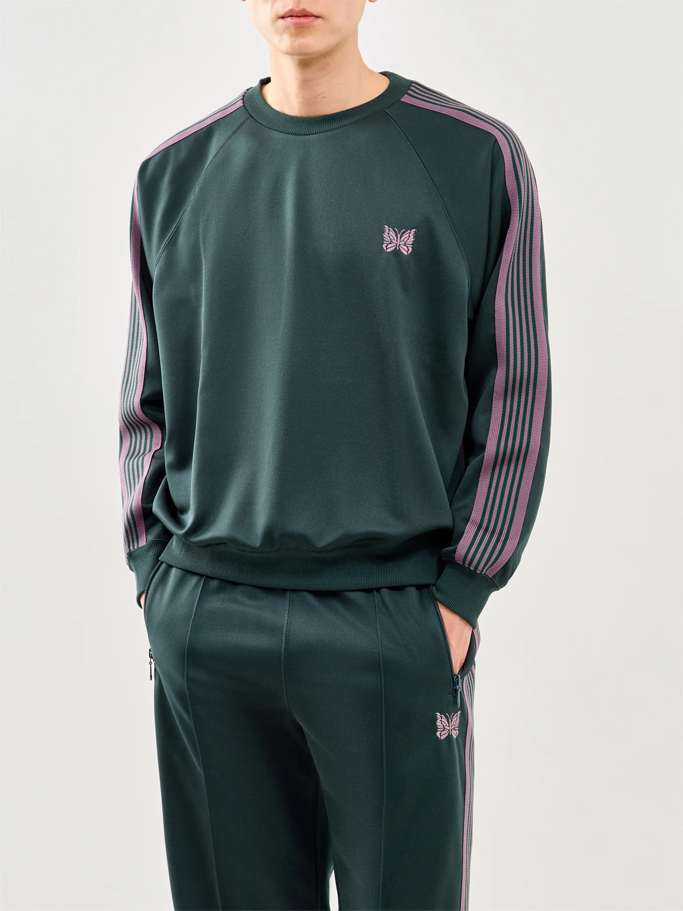 Track Sweatshirt Green - Image 4