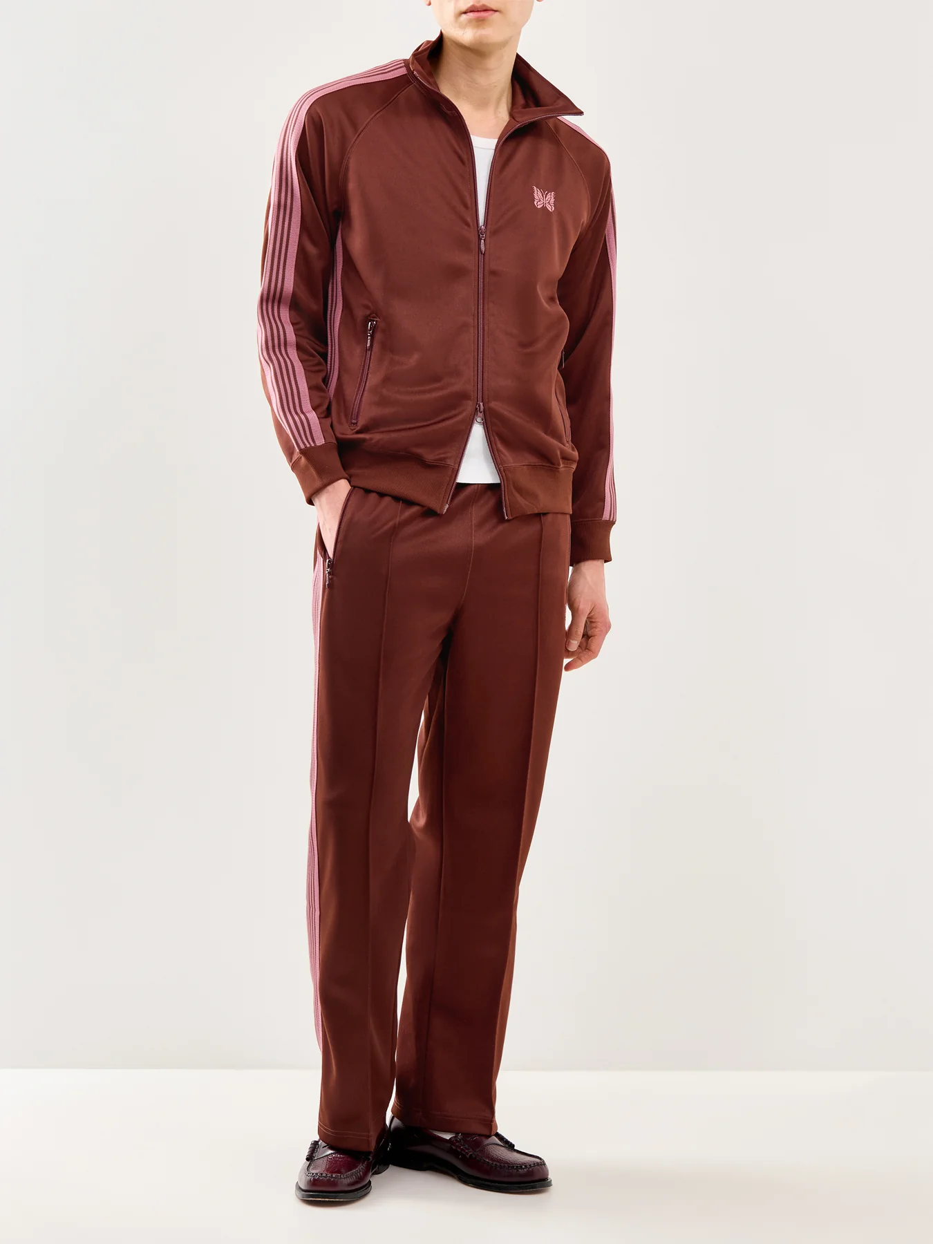 Track Jacket Brown - Image 2