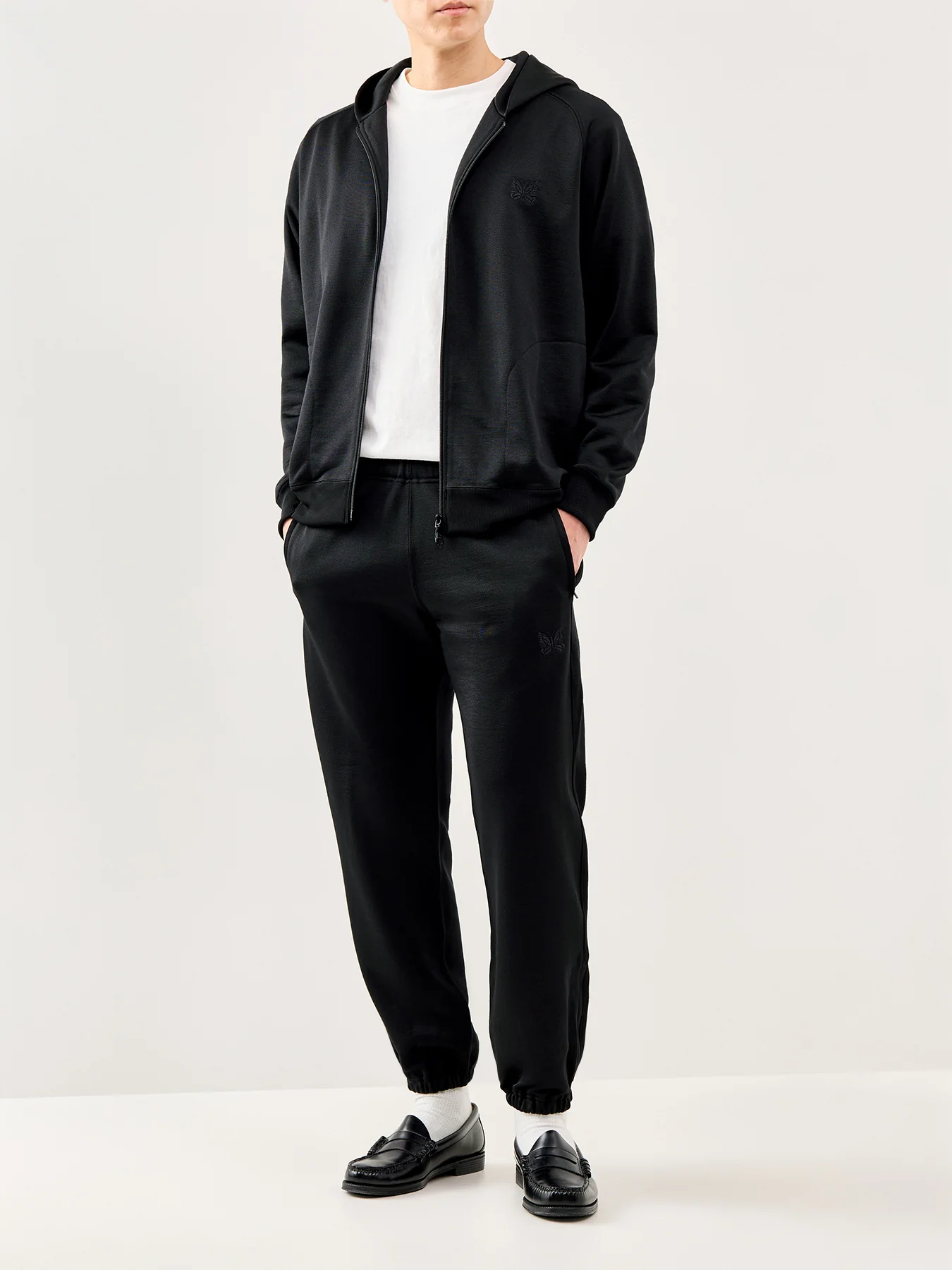 Zipped Sweatpants Black - Image 2