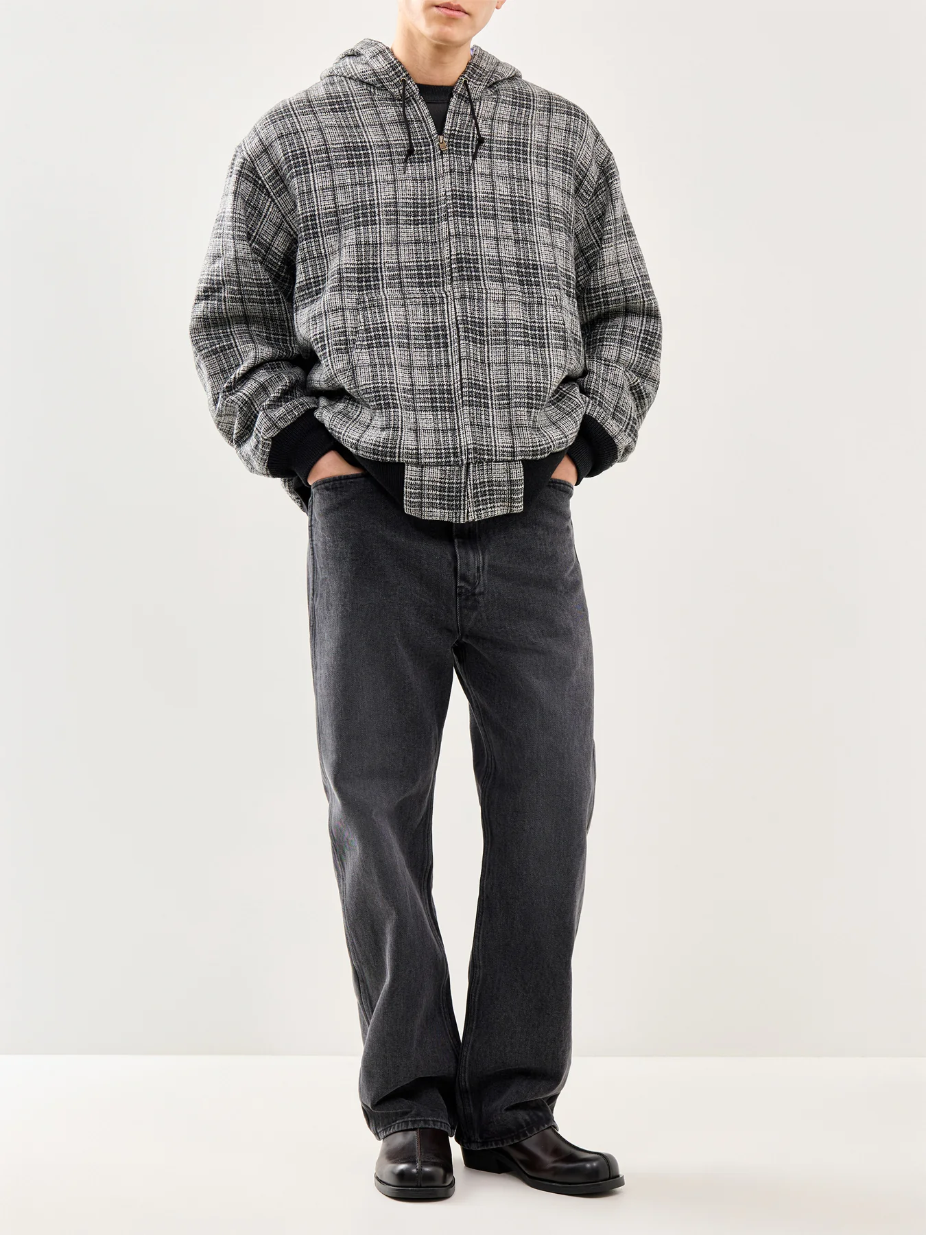 Zipped Hooded Jacket Multi - Image 2