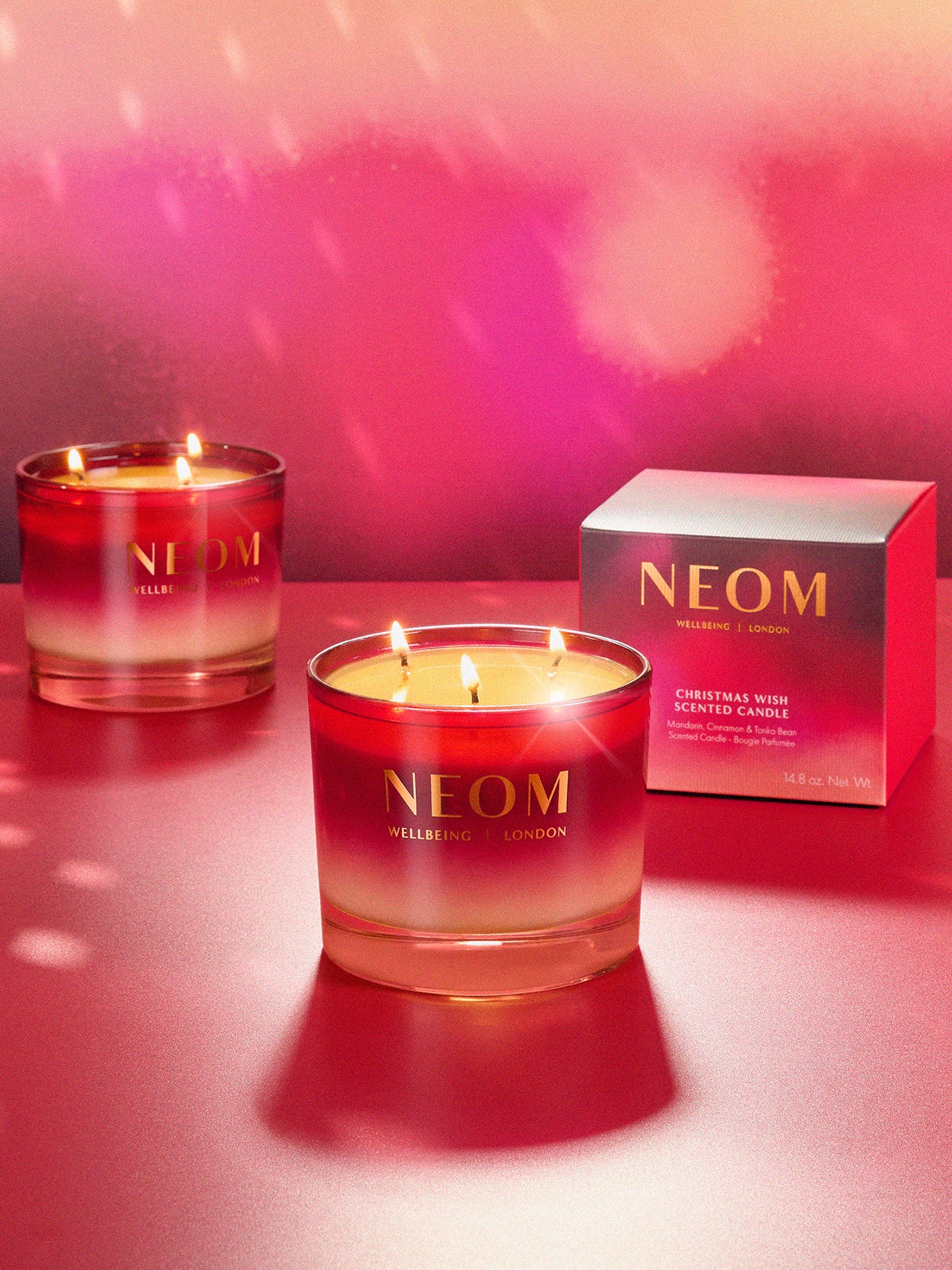 Christmas Wish 3-Wick Candle - Image 2