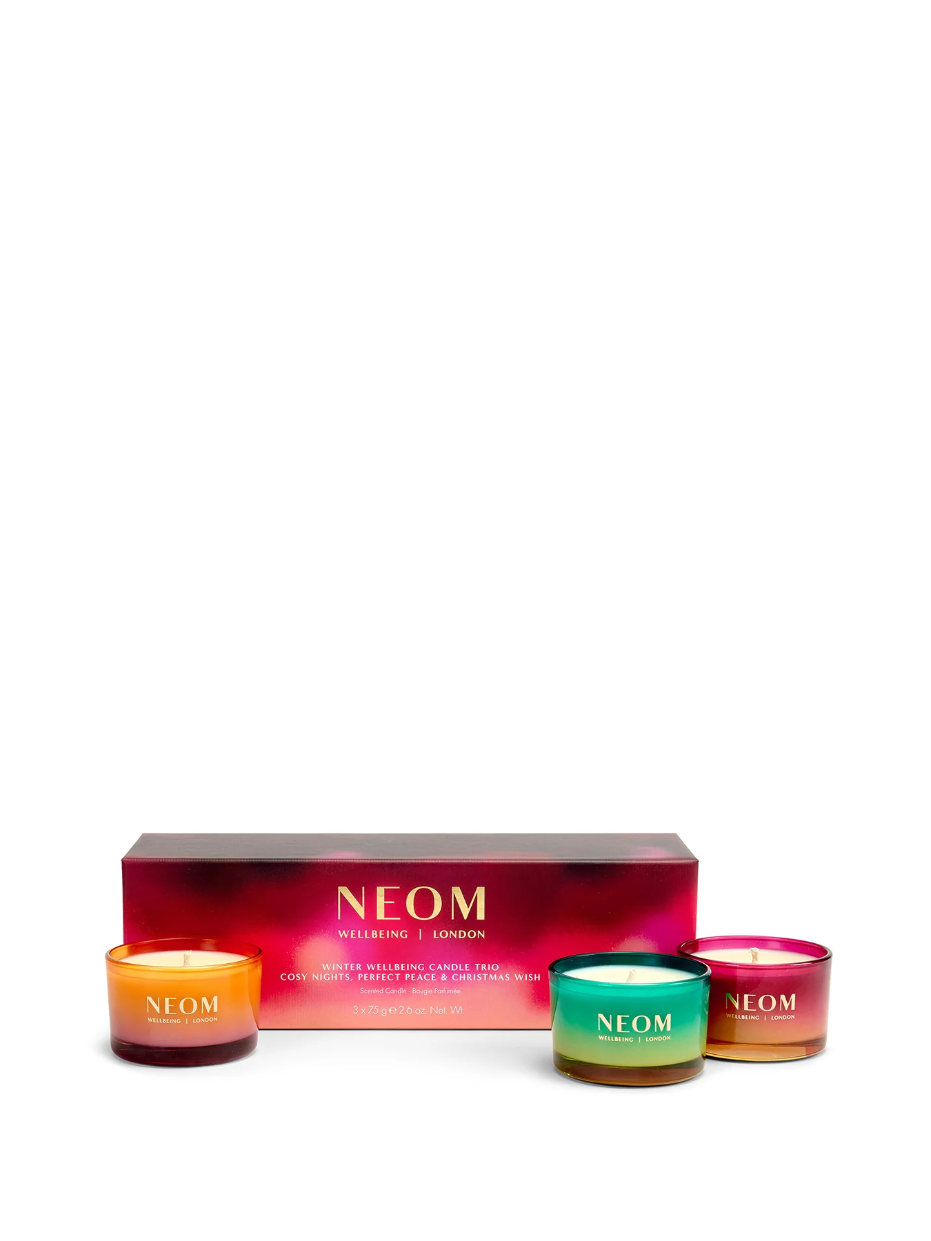 Winter Wellbeing Candle Trio - Image 3