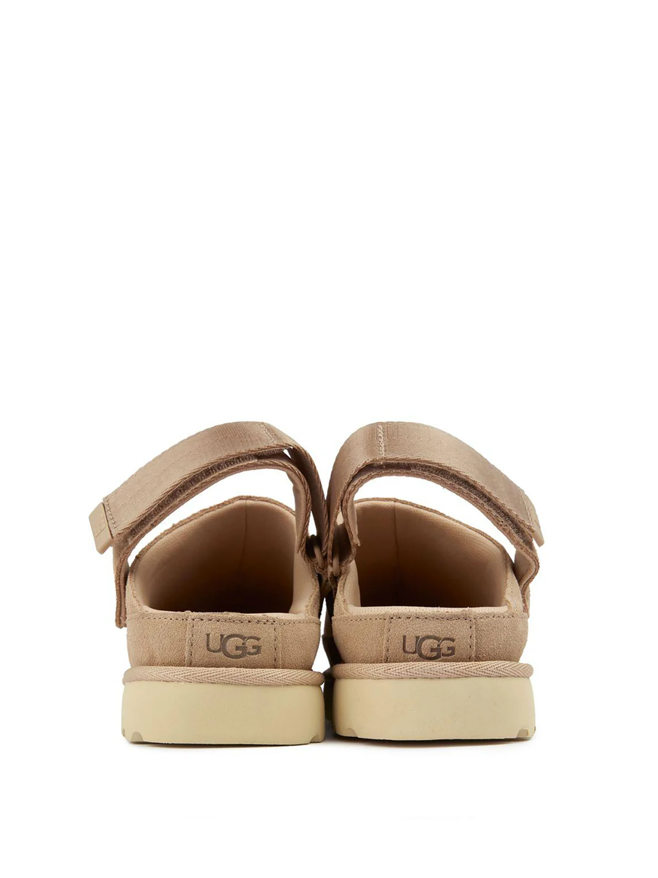 Womens Golden Star Clog Slippers Sand - Image 3