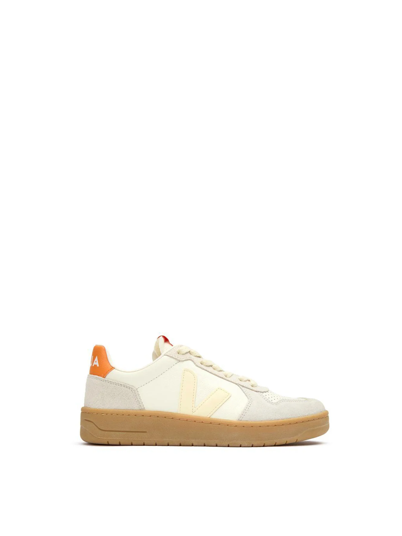 V-82 Leather Trainers Calcaire Fury