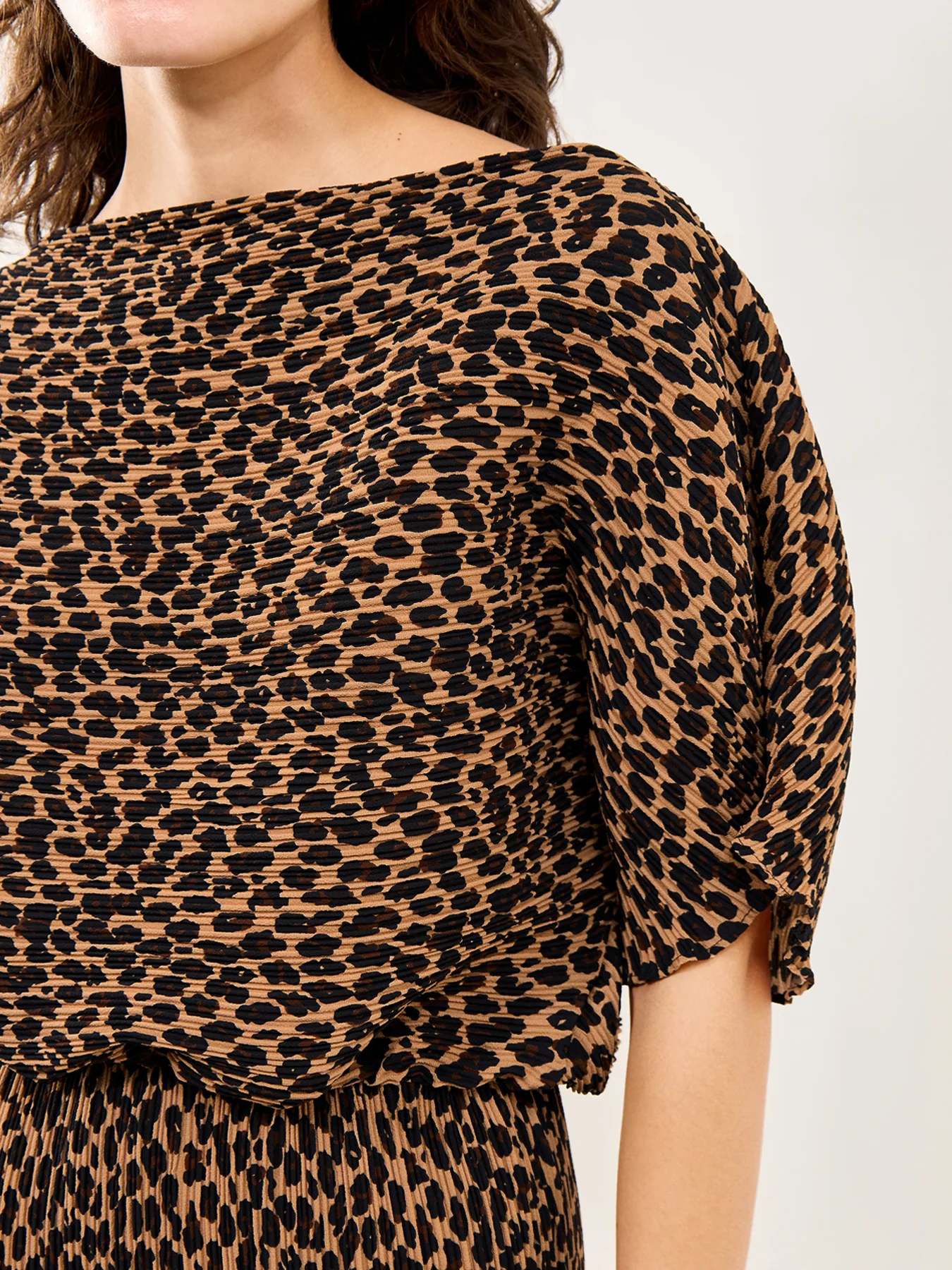Lucia Tilly Dress Leopard - Image 3