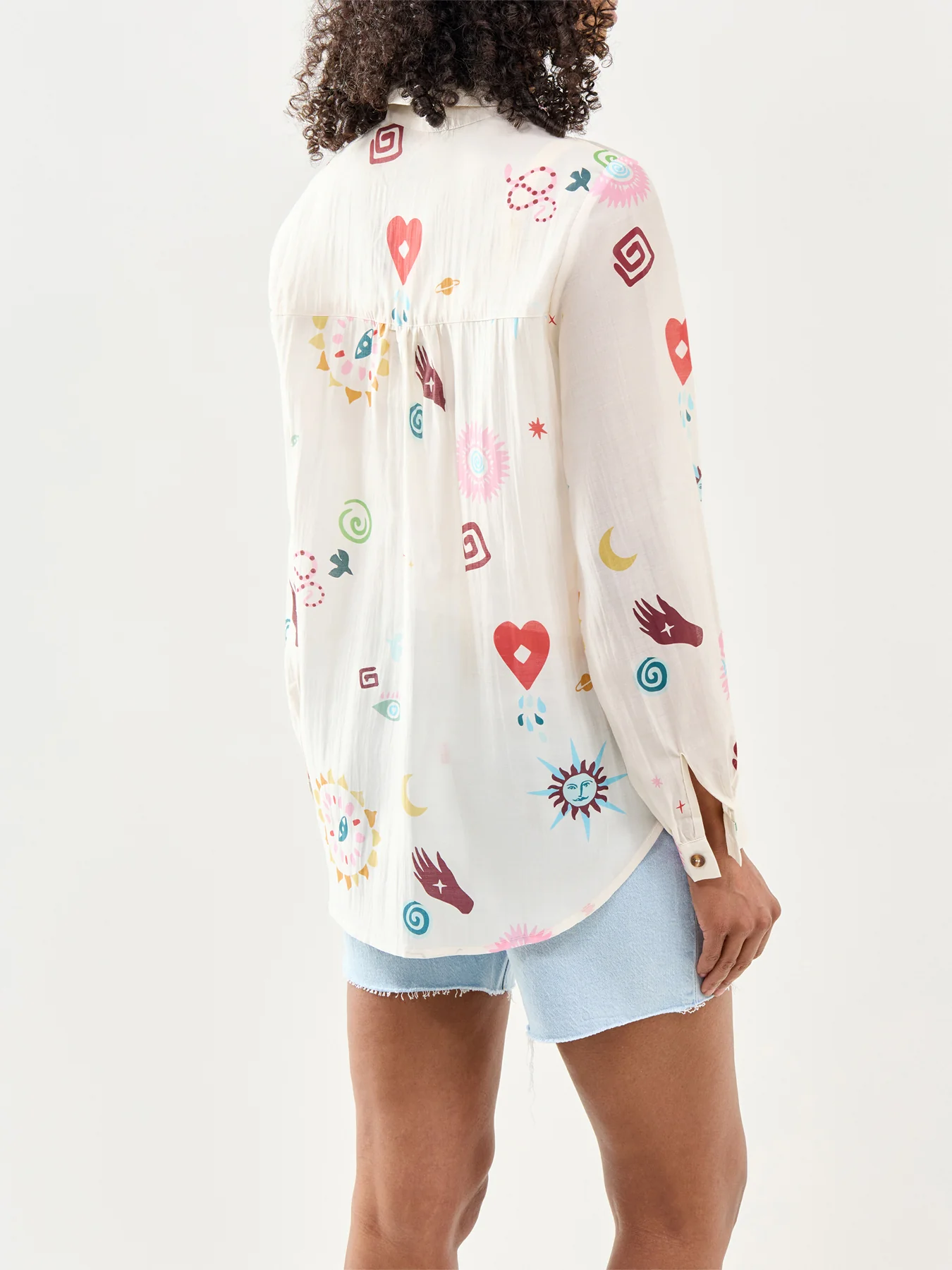 Morocco Charms Marley Shirt Cream - Image 5