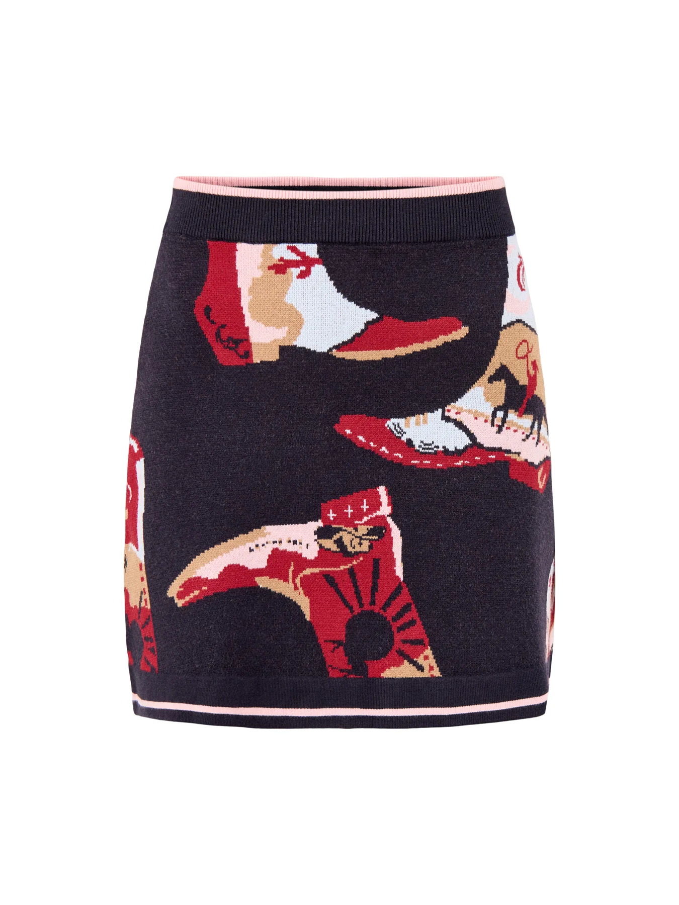 Cowboy Boots Jake Skirt Navy