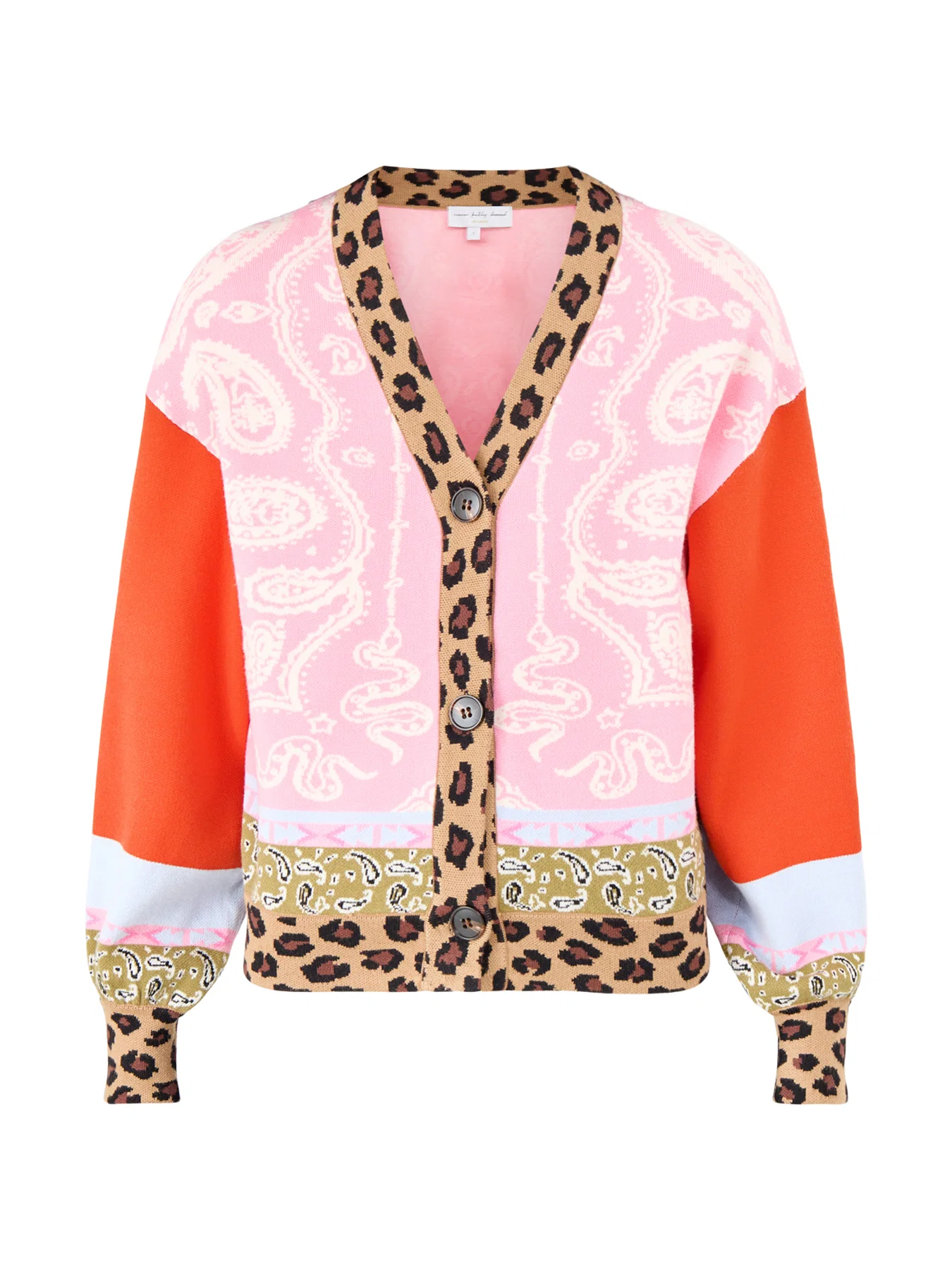 Splice Bandana Cardigan Multi
