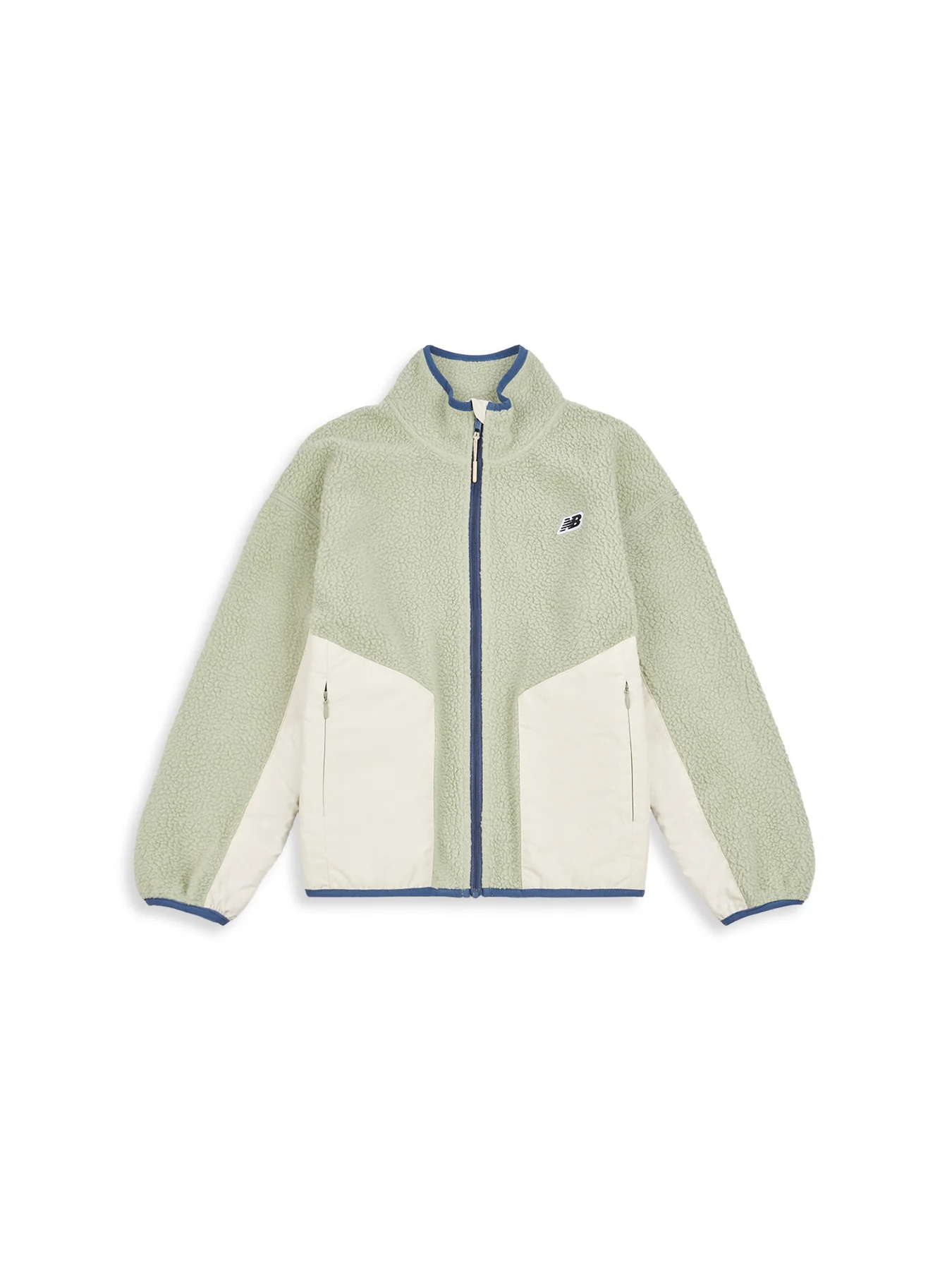 Kidsā Premium Borg Fleece Zip-Thru Funnel Multi