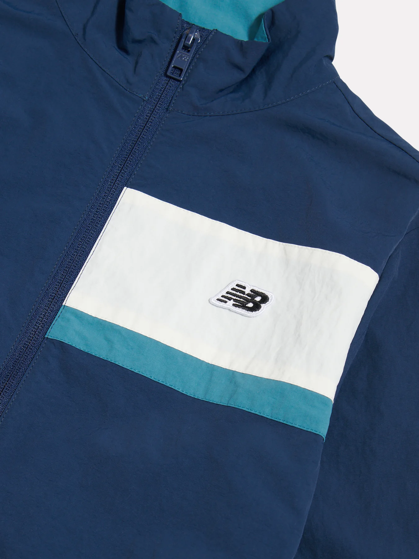 Kids' Premium Panelled Track Jacket Navy - Image 7