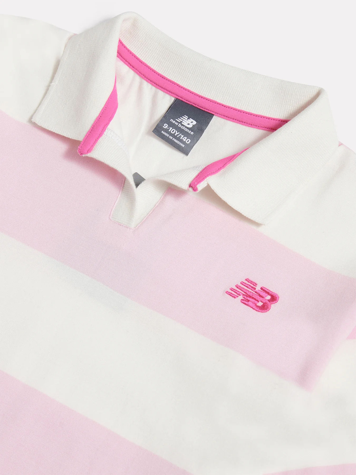 Kids' Stripe Rugby Polo Shirt Multi - Image 2
