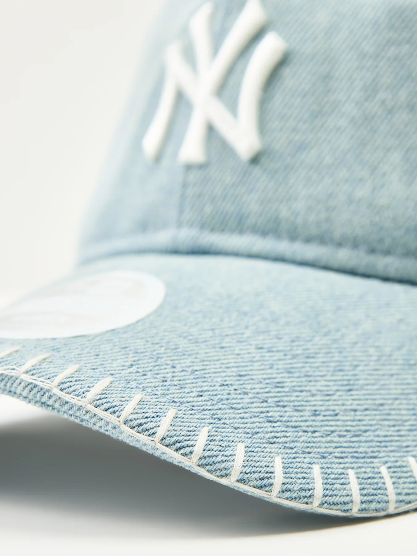 Denim Stitch 9Twenty Cap Blue - Image 3