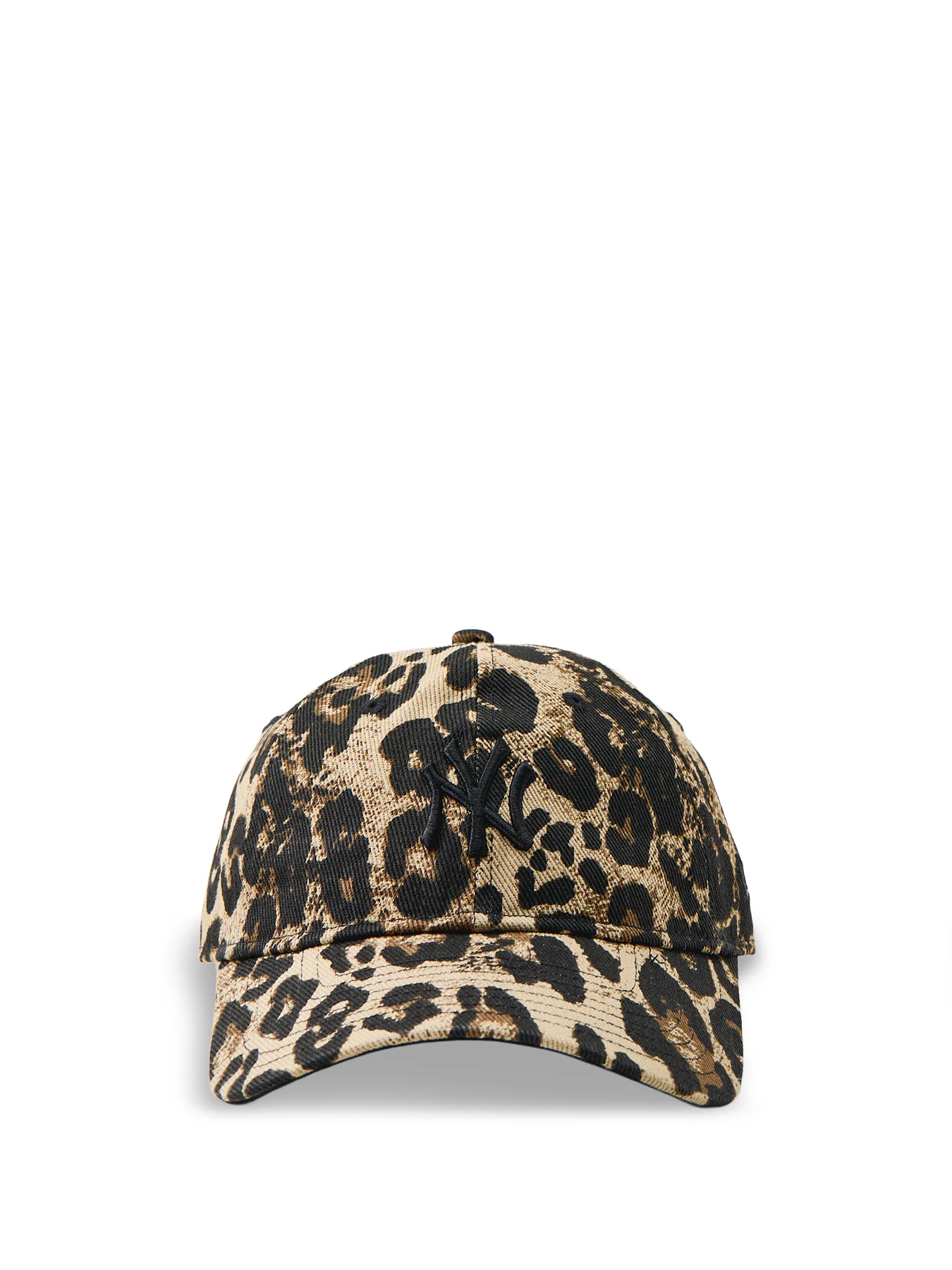 New York Yankees Leopard Print Cap Brown