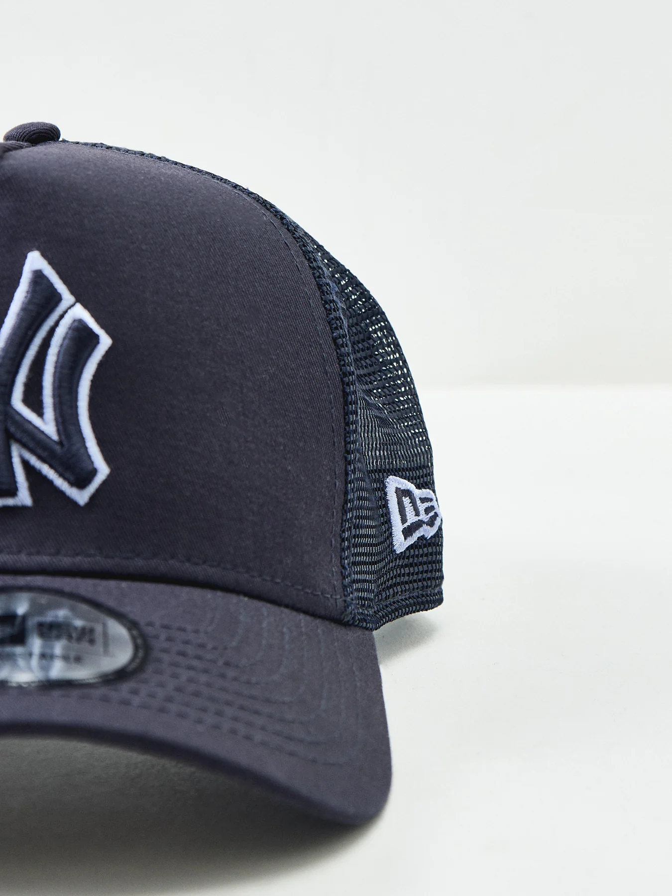 Outline Trucker Cap Navy - Image 3