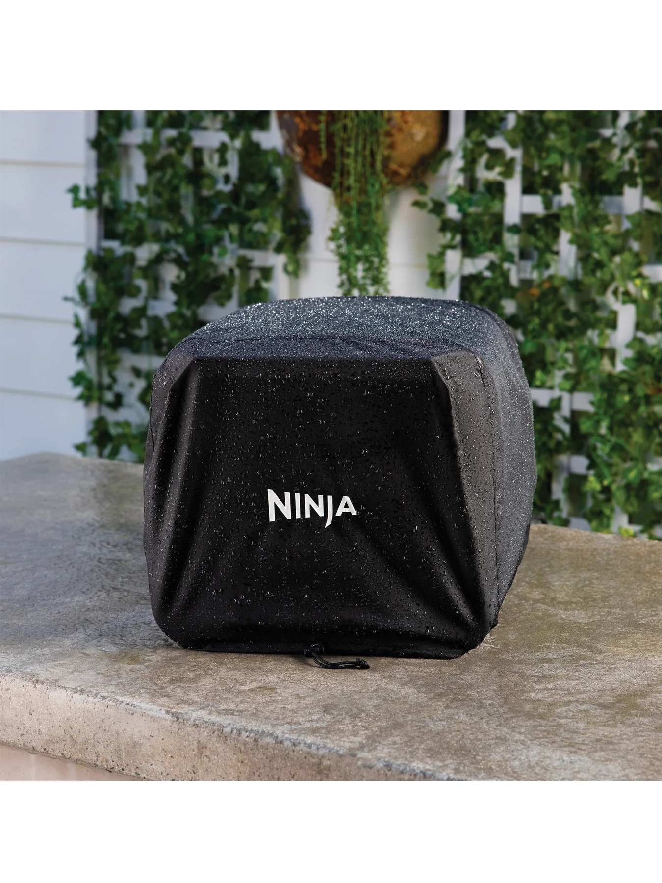 Woodfire Outdoor Oven Cover Black - Image 2