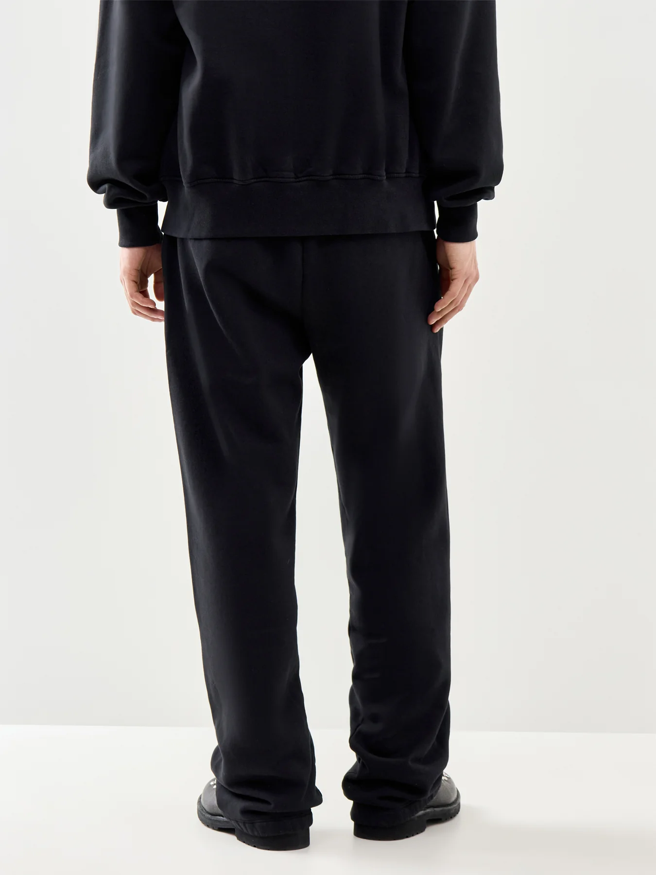 Mini Problemo Straight Leg Sweatpants Black - Image 5