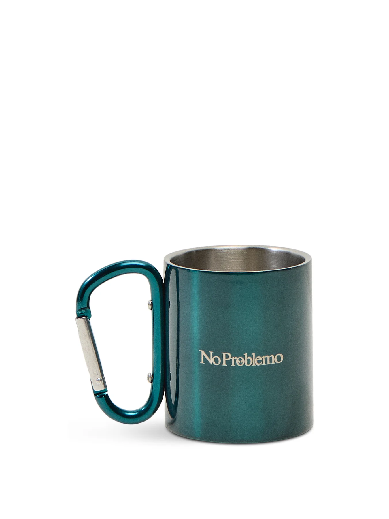 No Problemo Carabiner Mug Green - Image 2