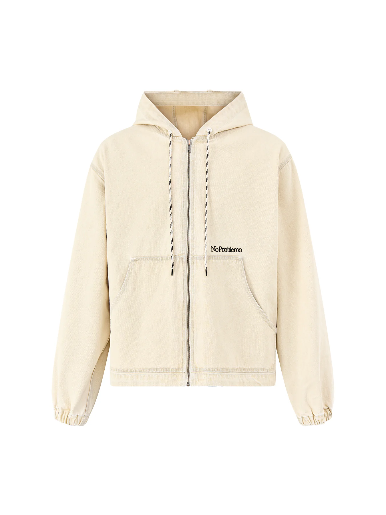 Workwear Denim Jacket Beige