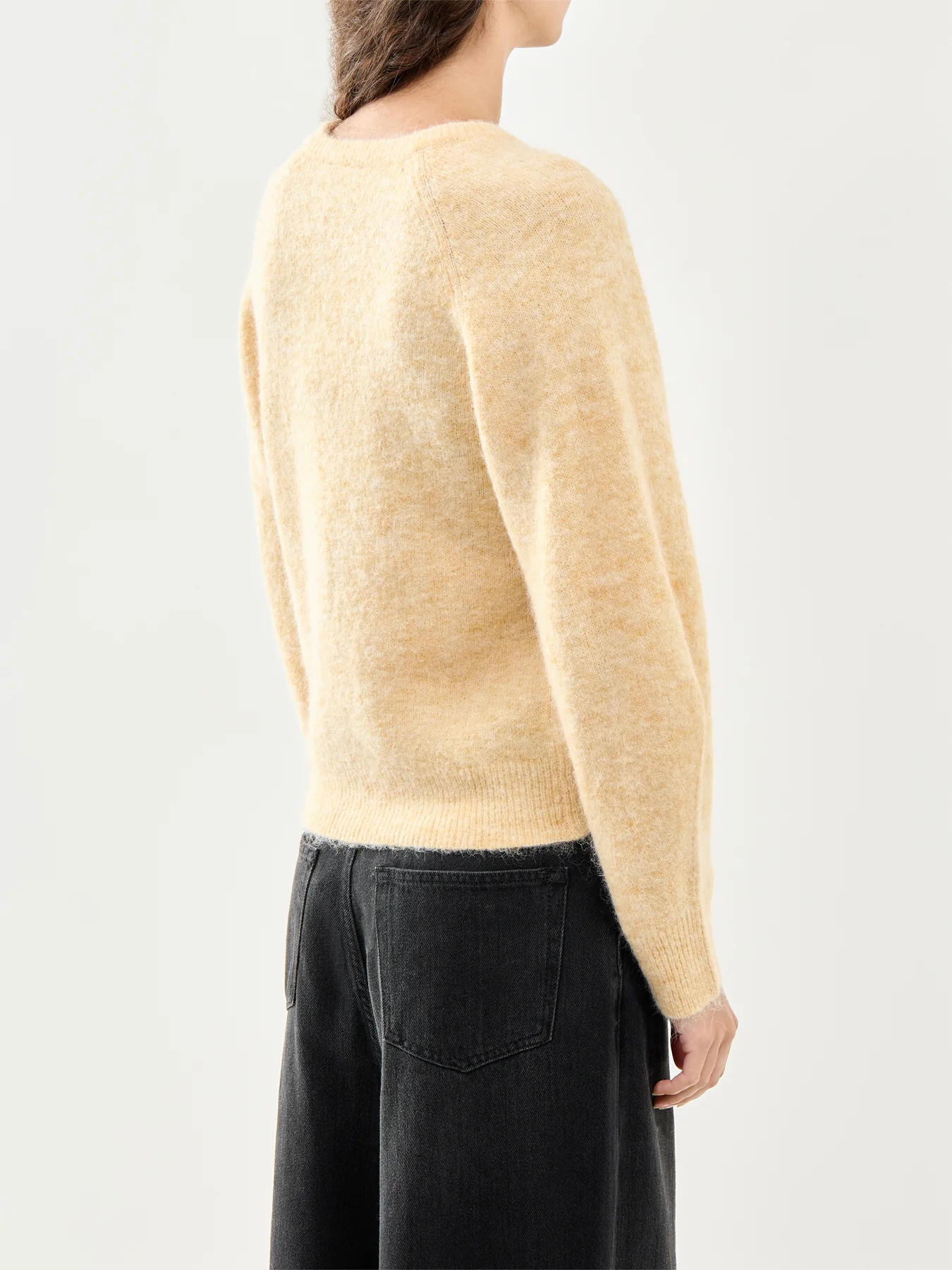 Barrel Sleeve Cardigan Yellow - Image 5