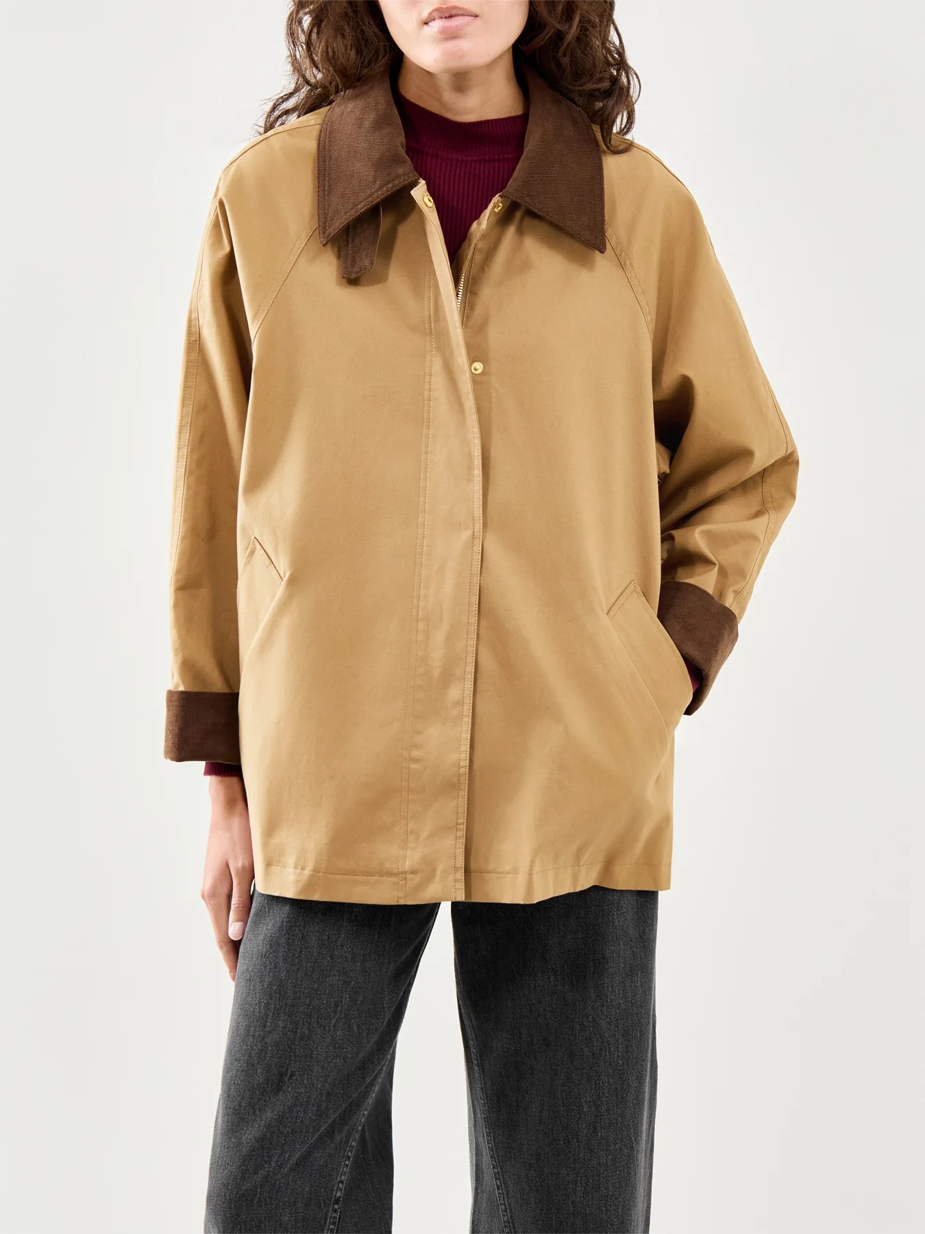 Freddie Barn Coat Brown - Image 4
