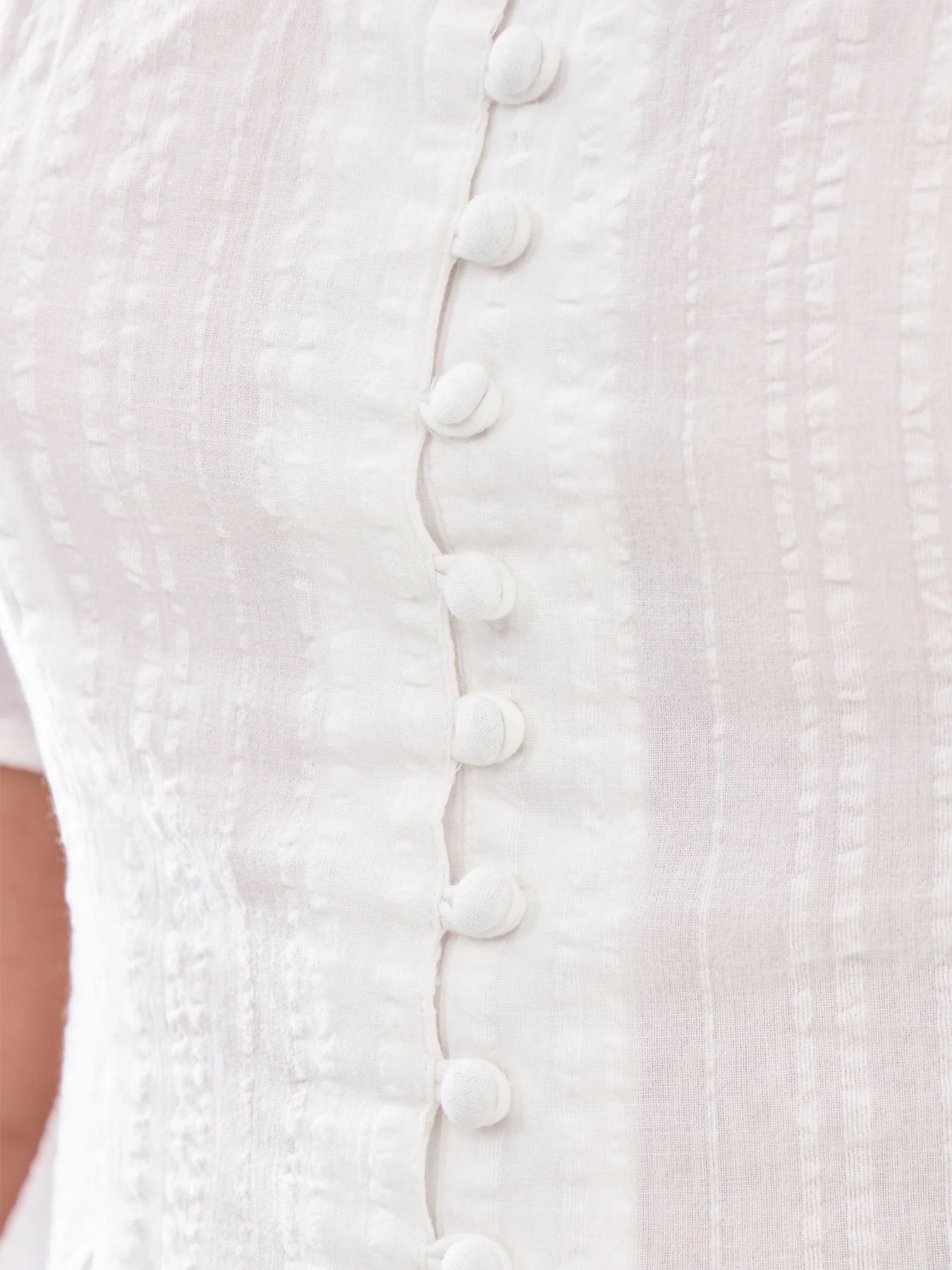 Minerva Top White Organic Cotton - Image 3
