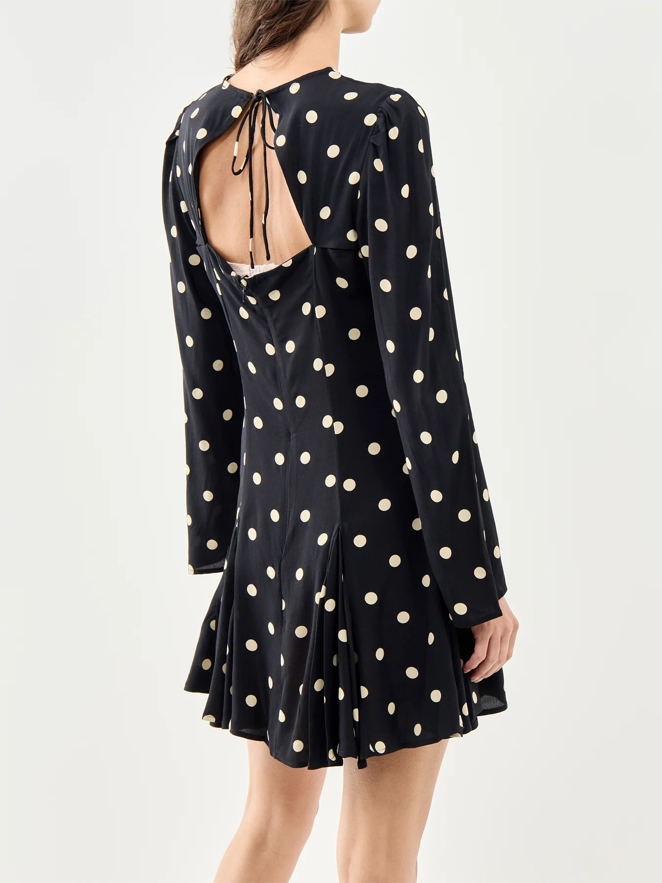 Paris Mini Dress Black - Image 5