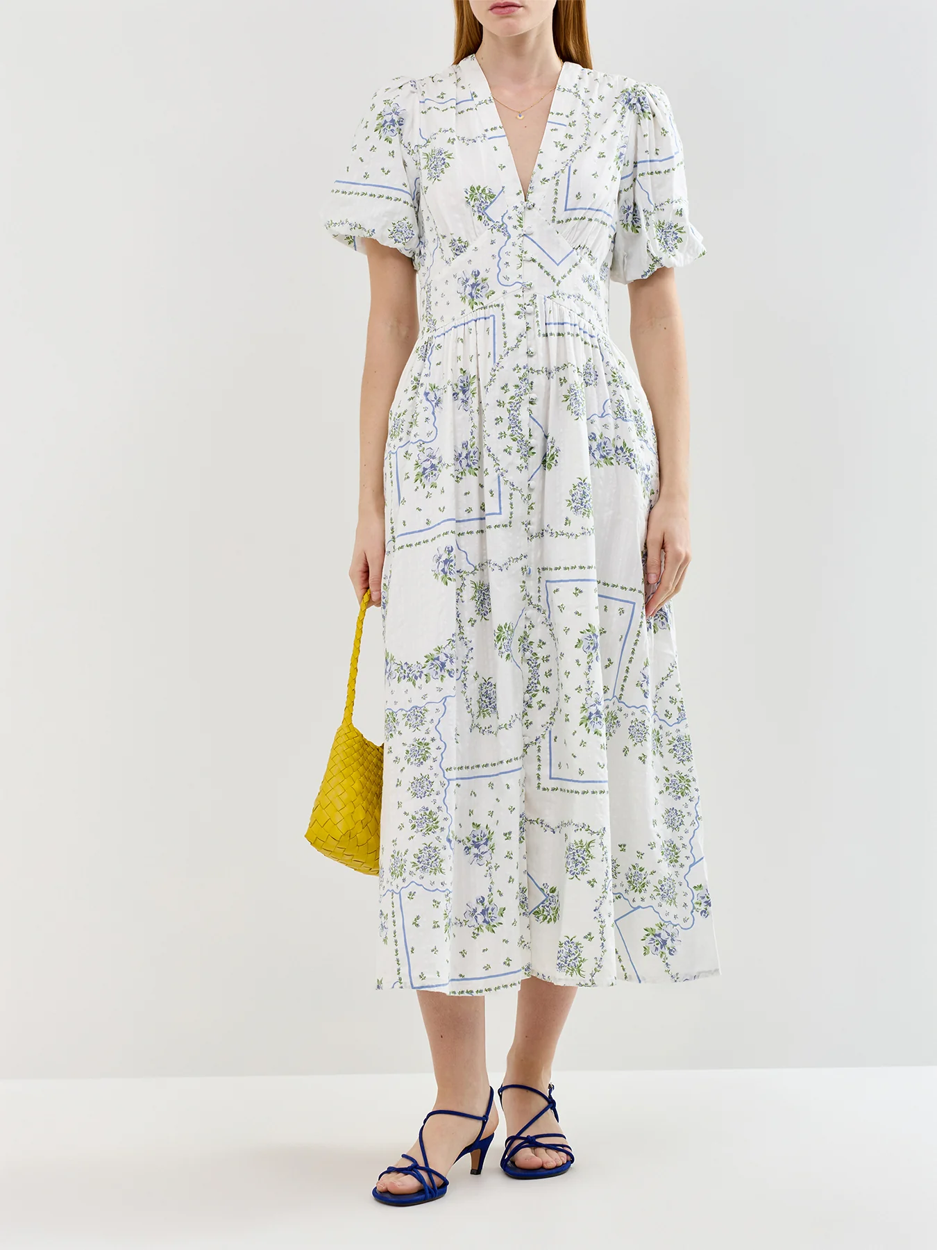 Starlight Midi Dress White - Image 2