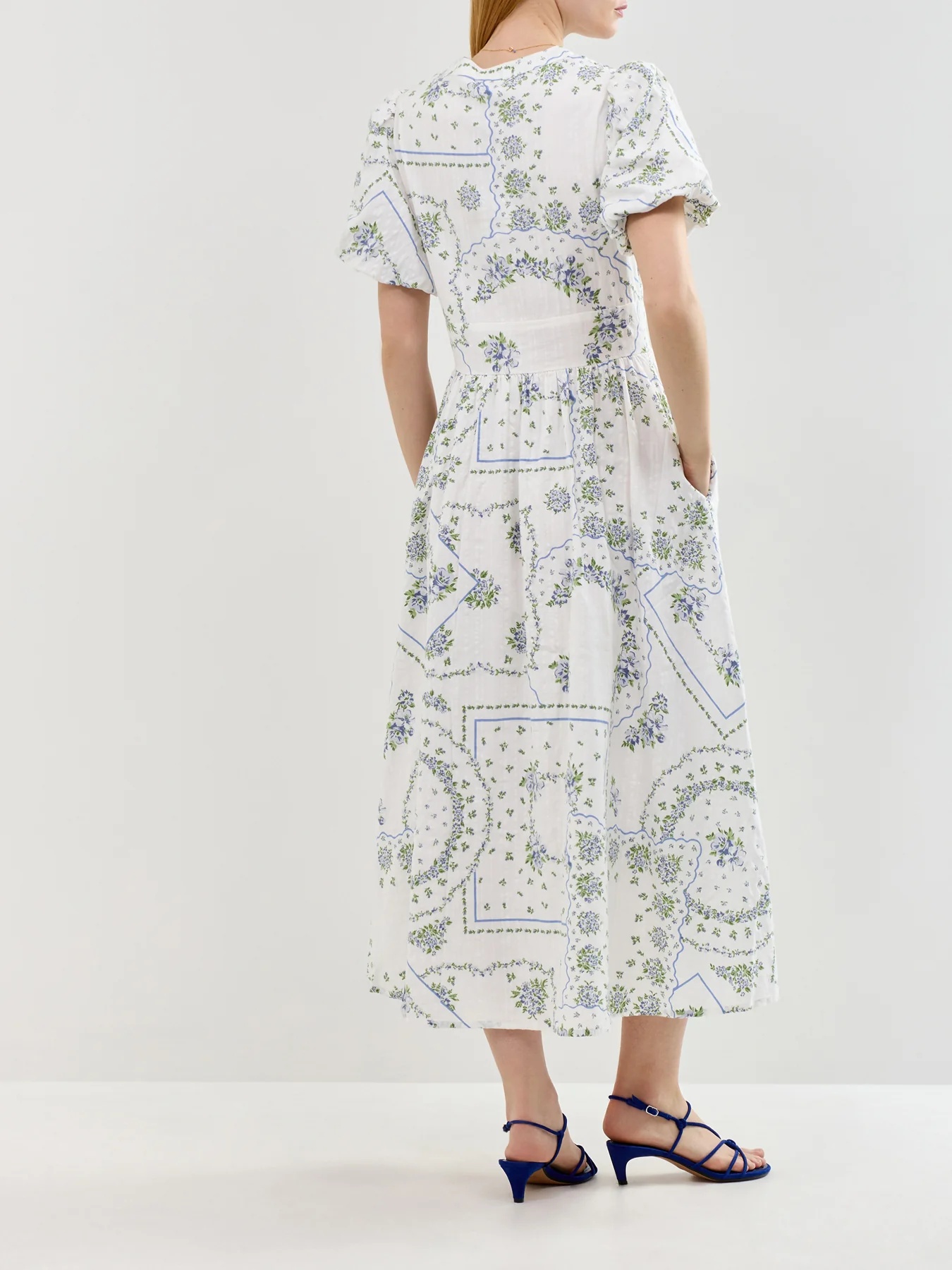 Starlight Midi Dress White - Image 5