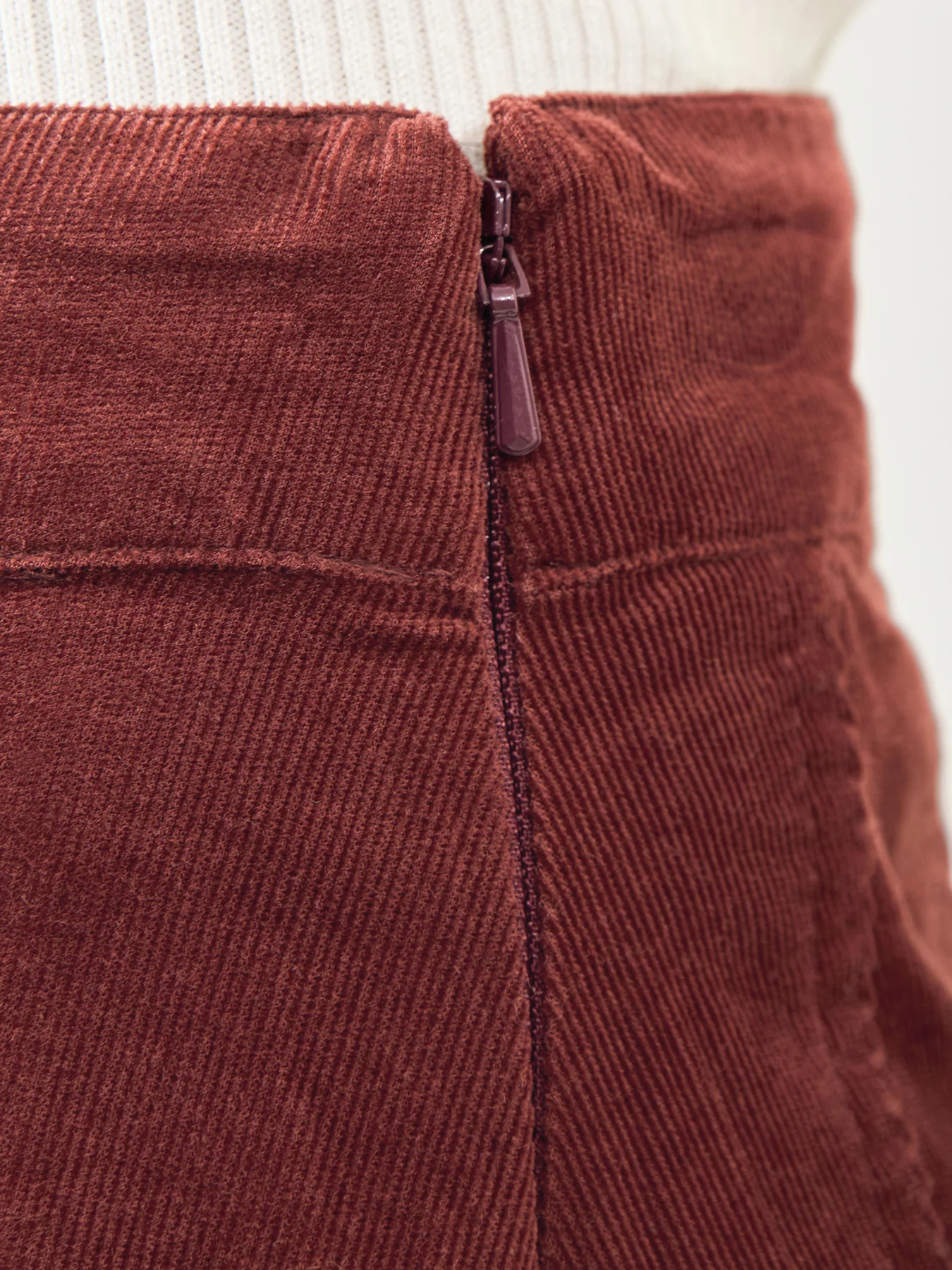 Vincent Skirt Brown - Image 3