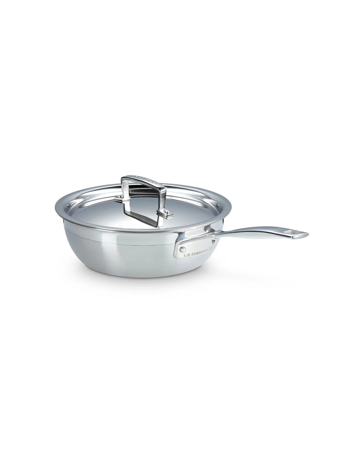 3-Ply Stainless Steel Non Stick Chefs Pan 20cm - Image 3