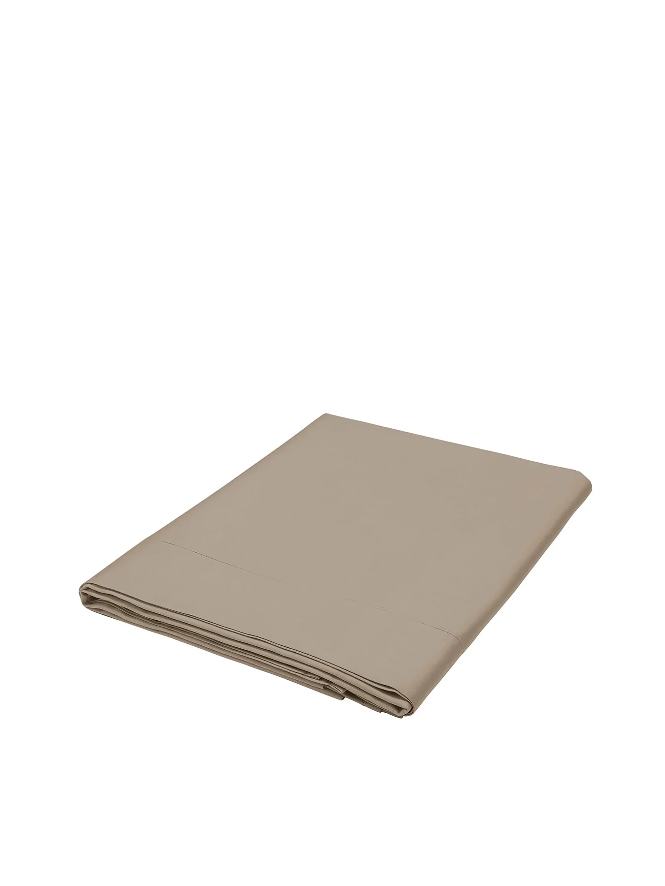 400TC Sateen Plain Dye Cover Set Brown - Image 3